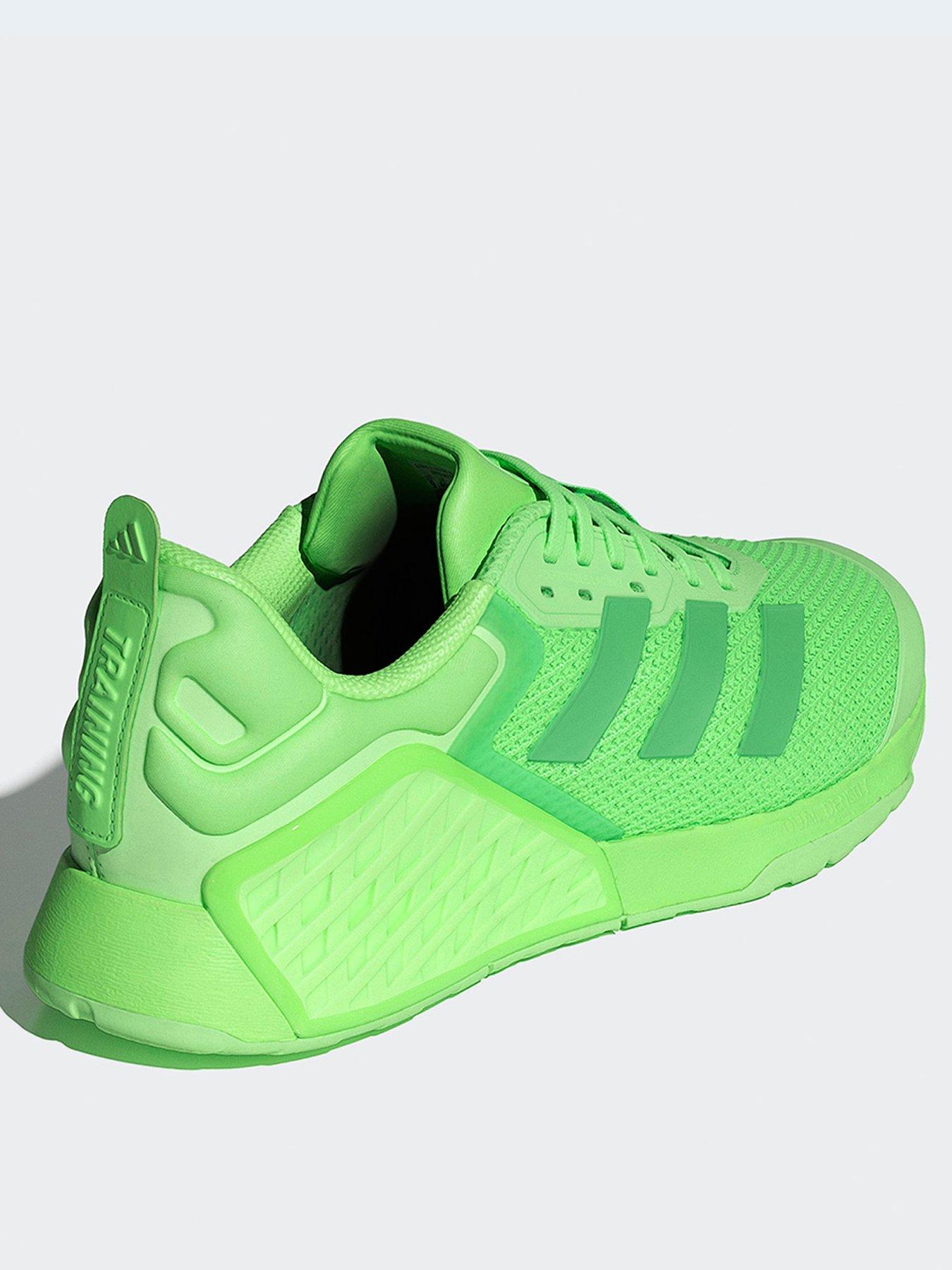 Image 3 of 7 of adidas Mens Training Dropset 3 Trainers - Lime