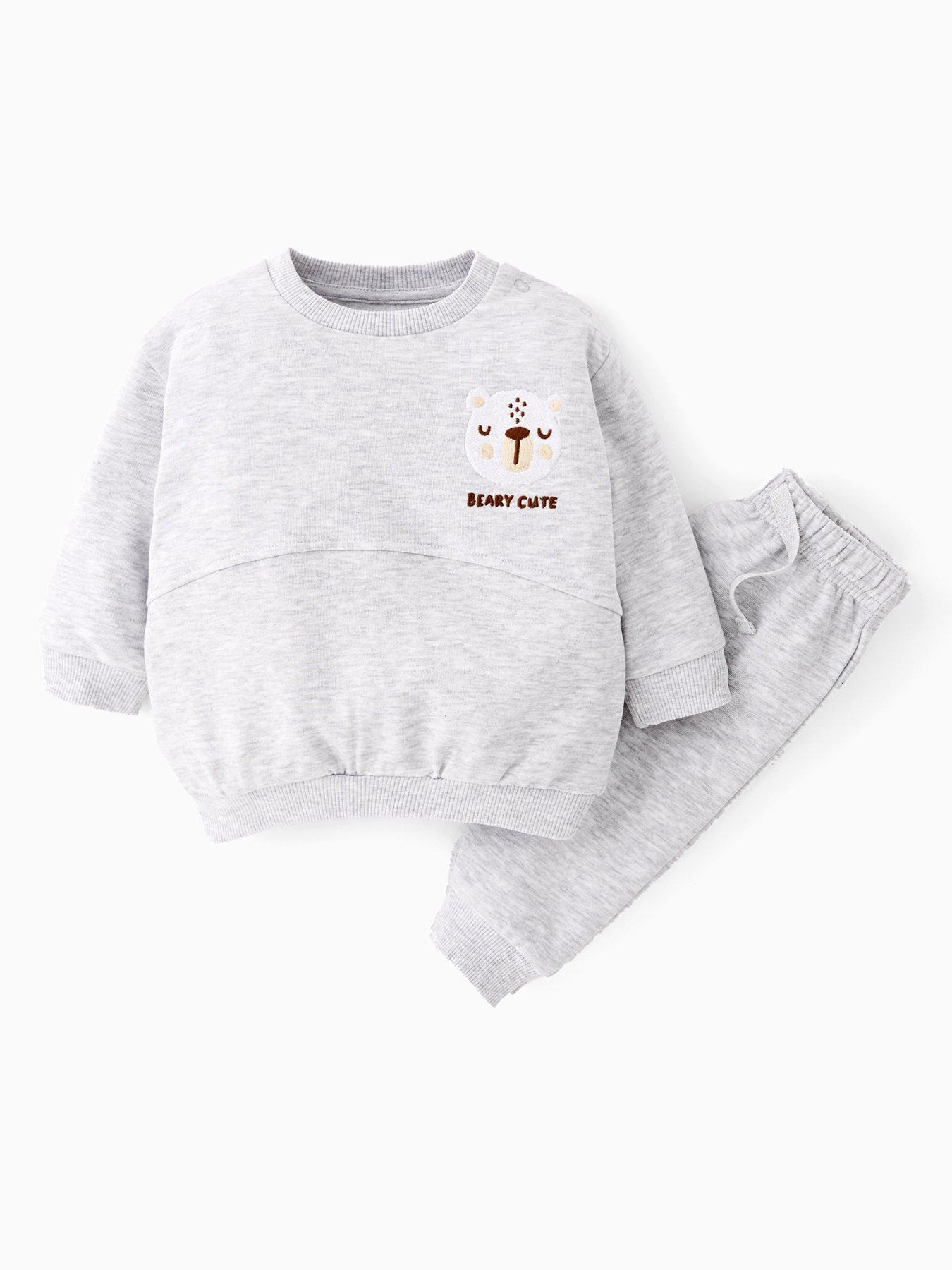 the-very-collection-baby-boys-bear-sweat-and-legging-set-grey