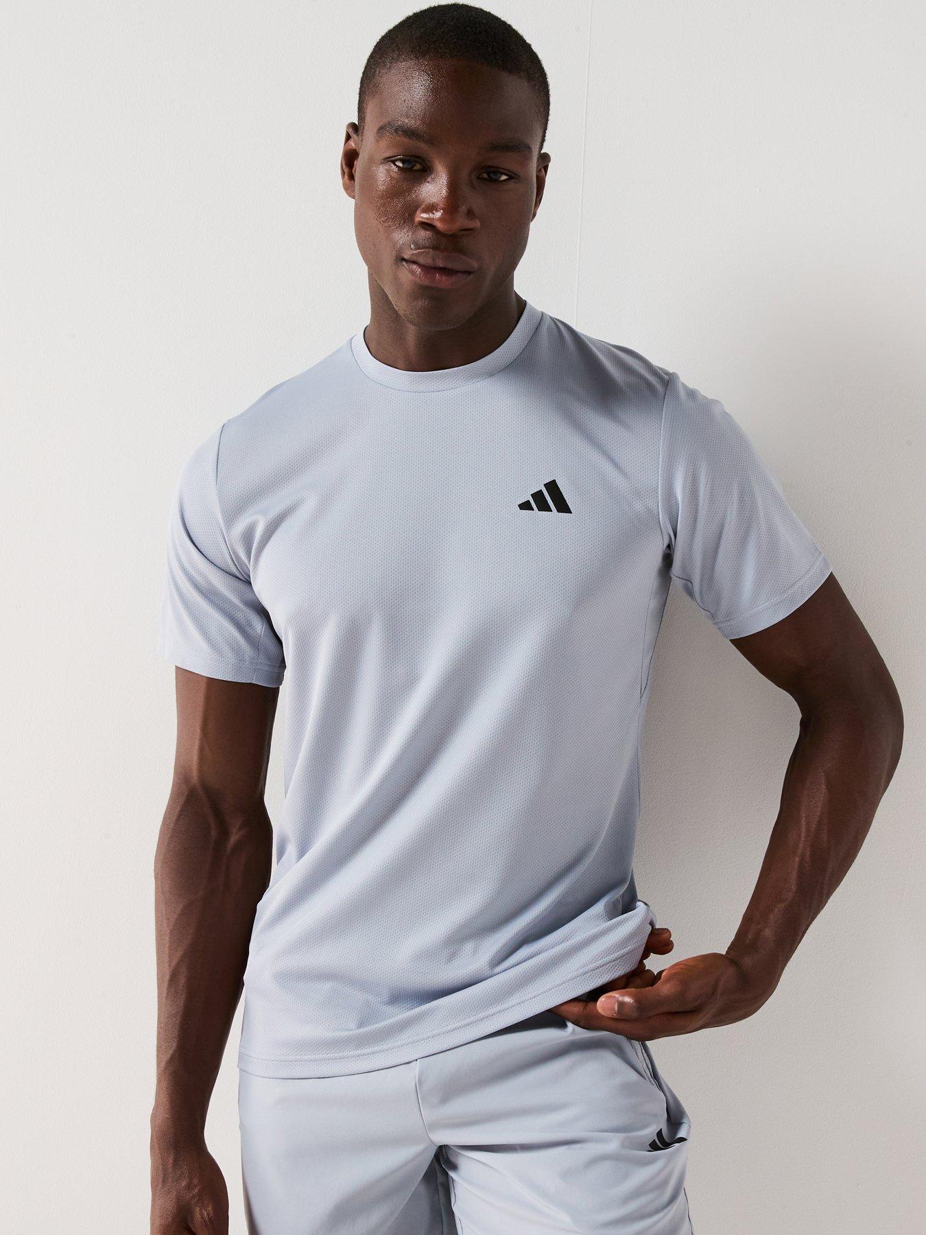 adidas Mens Training Essentials Base T-shirt - Grey