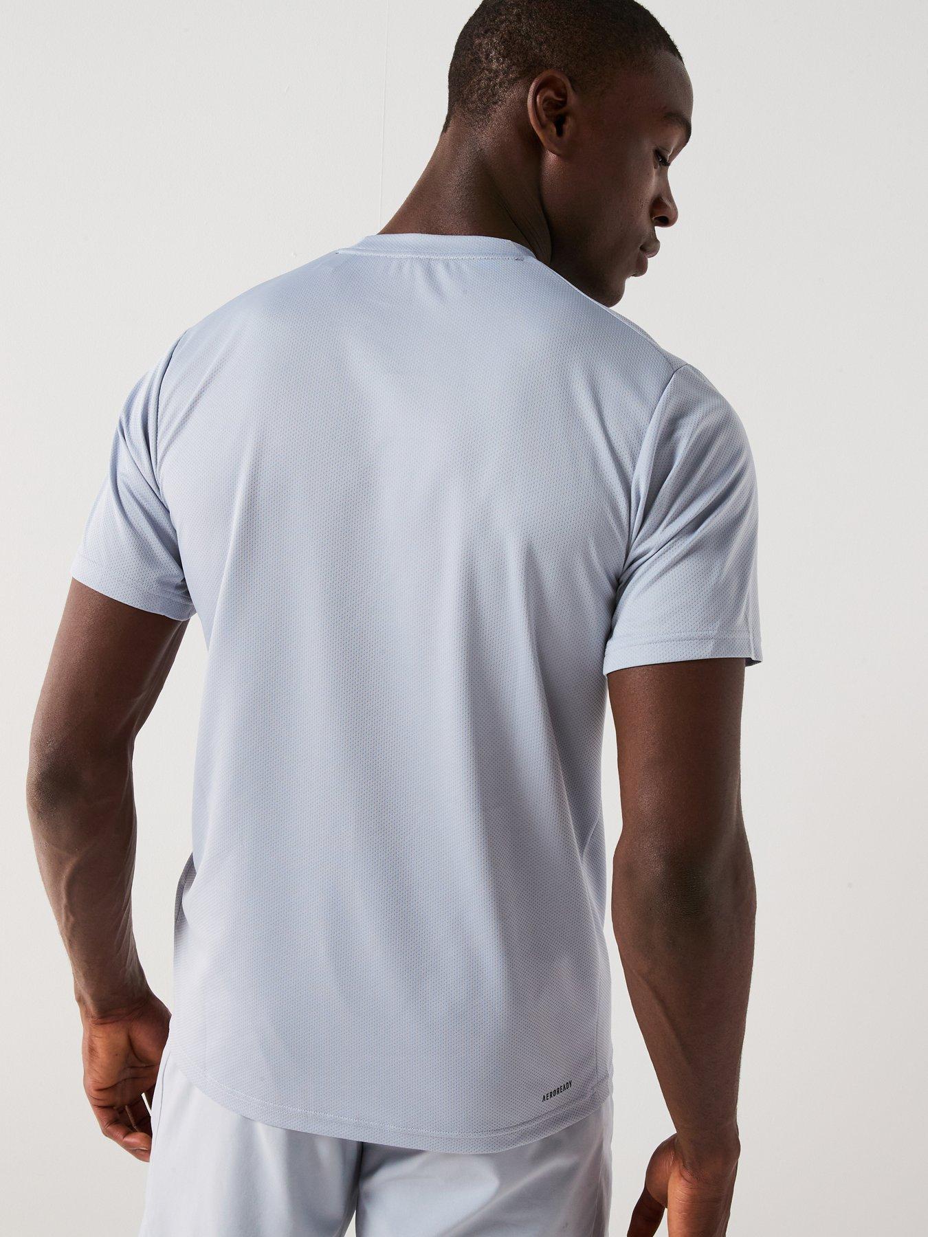  image of adidas-mens-training-essentials-base-t-shirt-grey