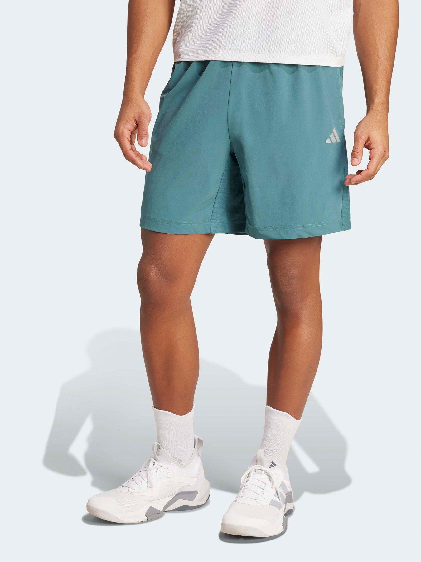 undefined Mens Training Tech 7Inch Shorts - Green