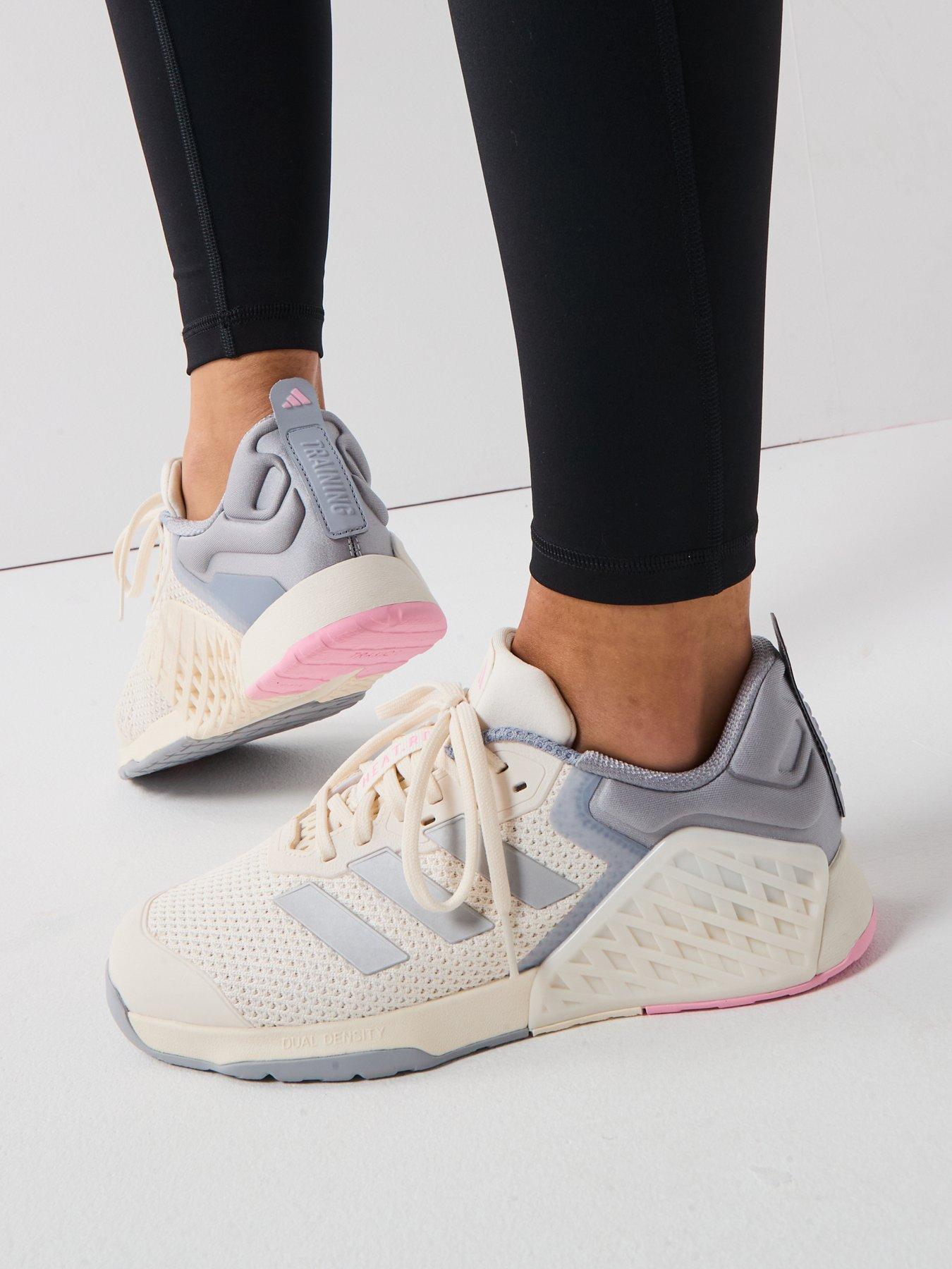 adidas Womens Training Dropset 3 Trainers - White