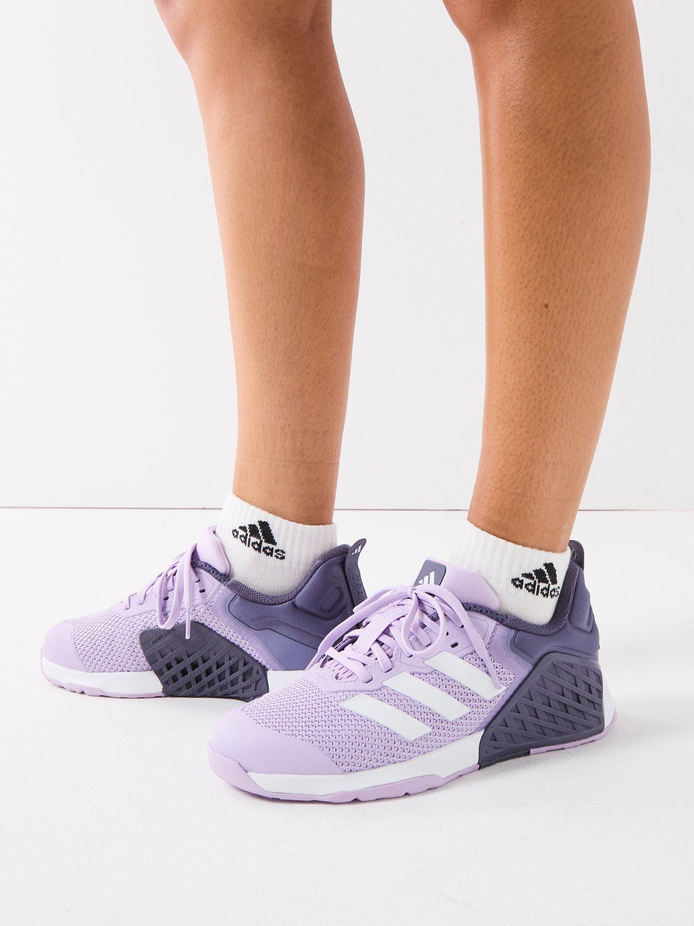Image 1 of 7 of adidas Womens Training Dropset 3 Trainers - Purple