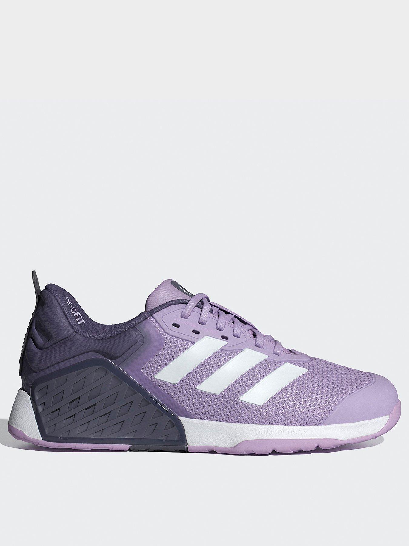 Image 2 of 7 of adidas Womens Training Dropset 3 Trainers - Purple