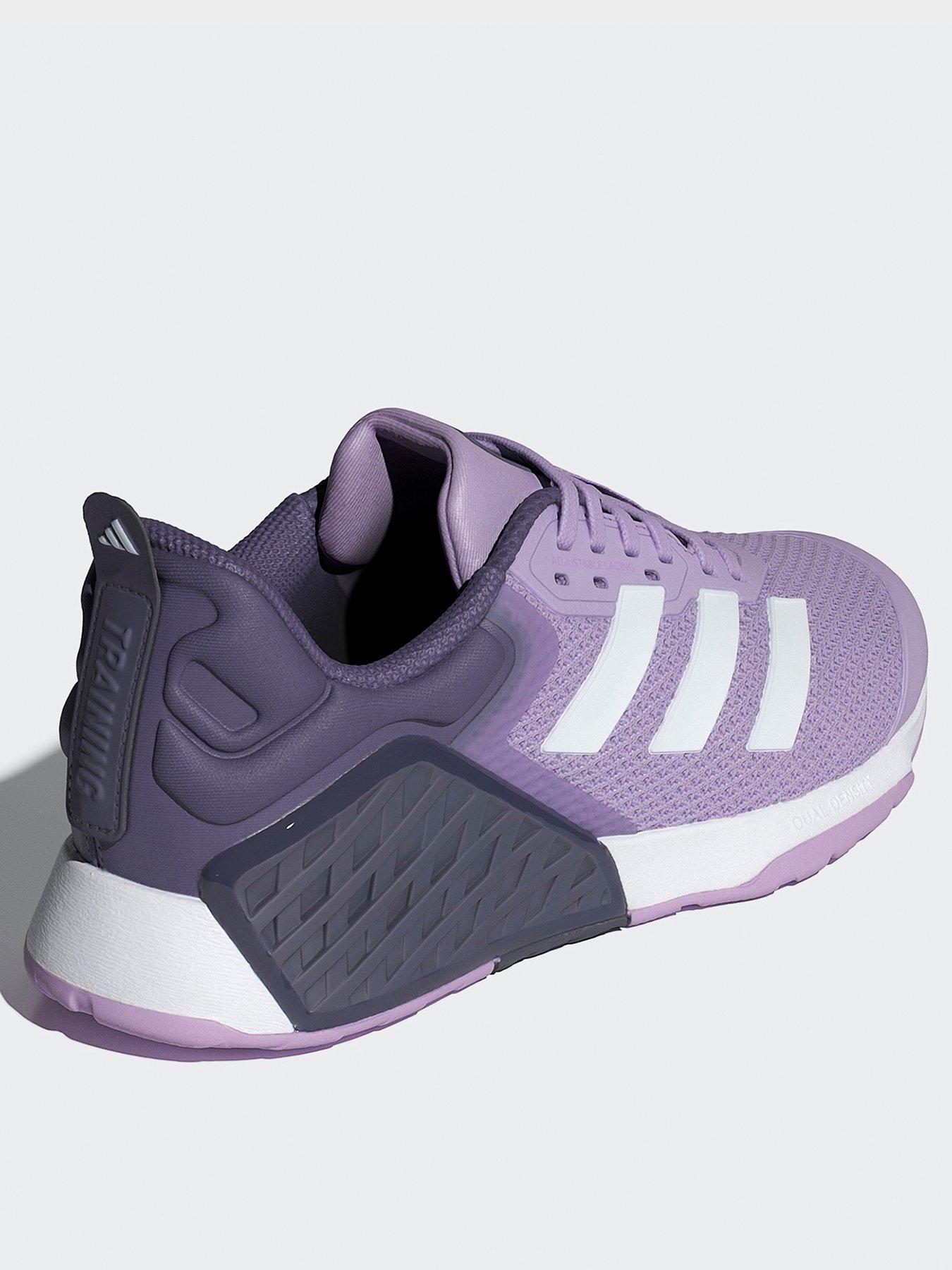 Image 4 of 7 of adidas Womens Training Dropset 3 Trainers - Purple