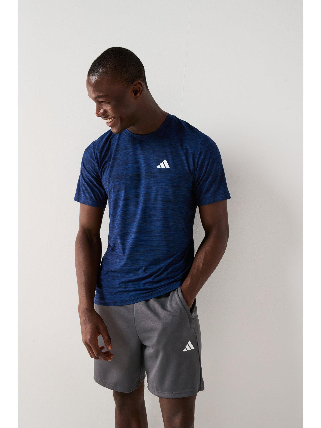 adidas Mens Training Essentials AEROREADY Stretch T-Shirt - Blue