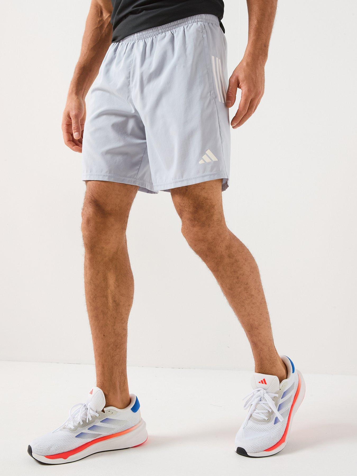 adidas Mens Running Own The Run 7Inch Shorts - Silver