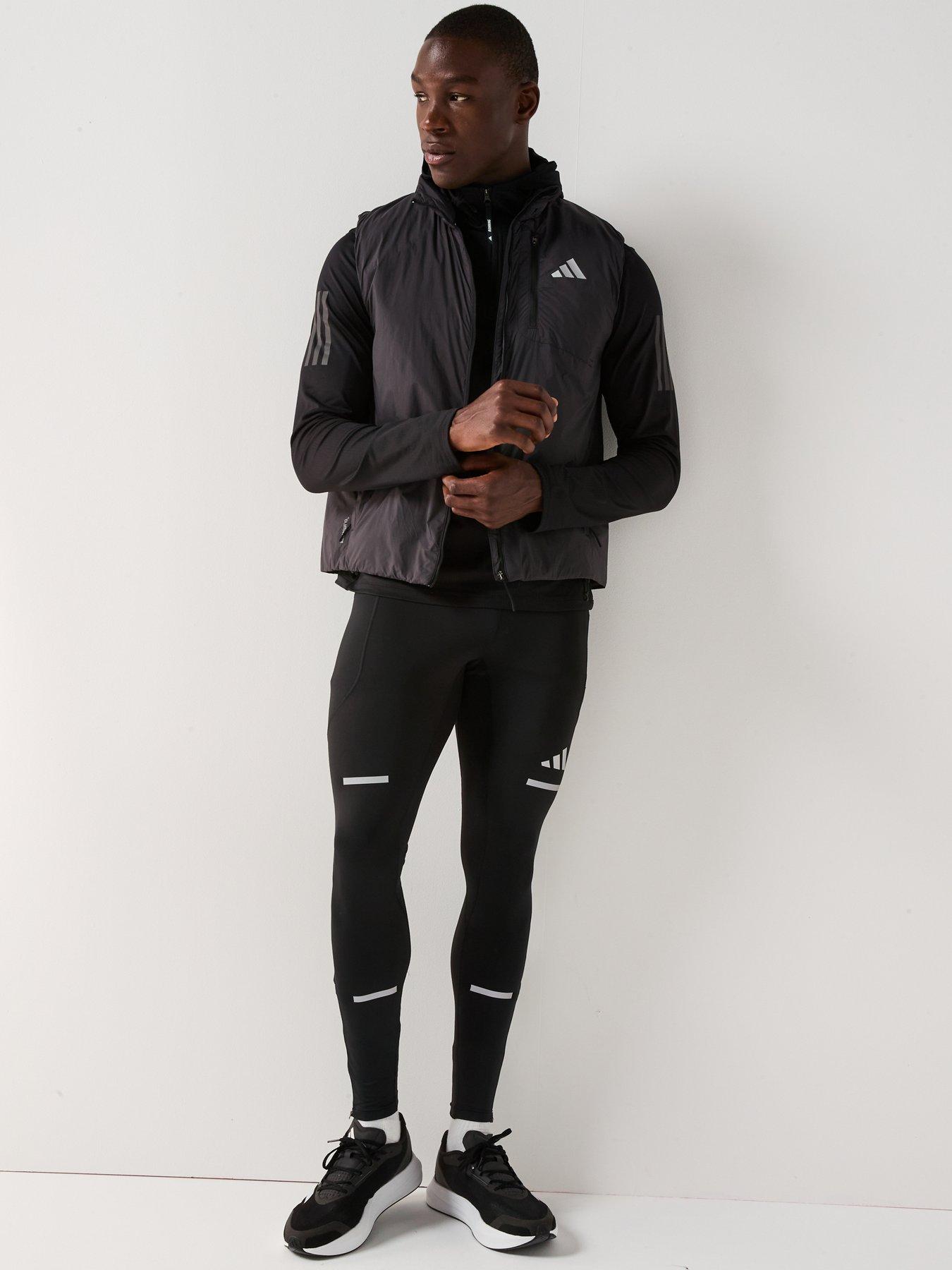 Image 3 of 6 of adidas Mens Running Adi365 Winter Gilet - Black
