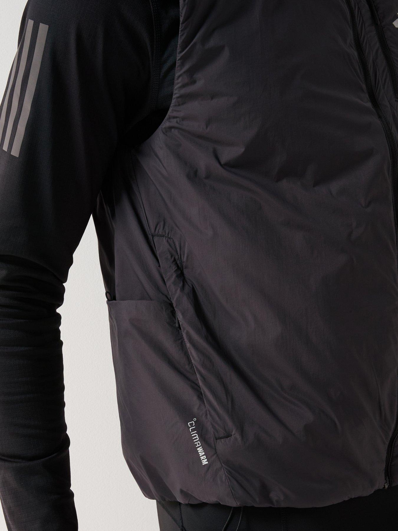 Image 4 of 6 of adidas Mens Running Adi365 Winter Gilet - Black