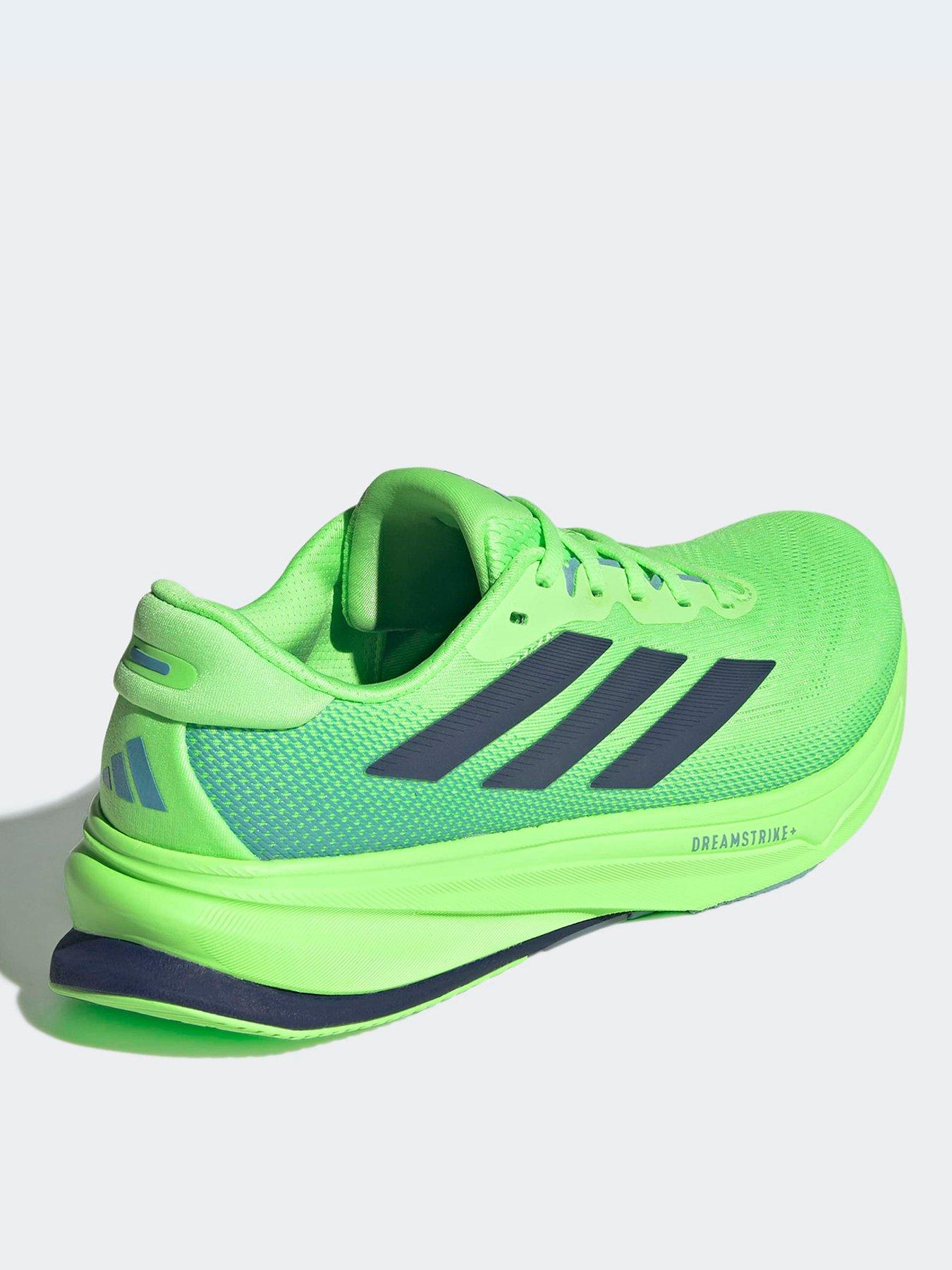 adidas Mens Running Supernova Rise 2 Trainers - Green | Littlewoods