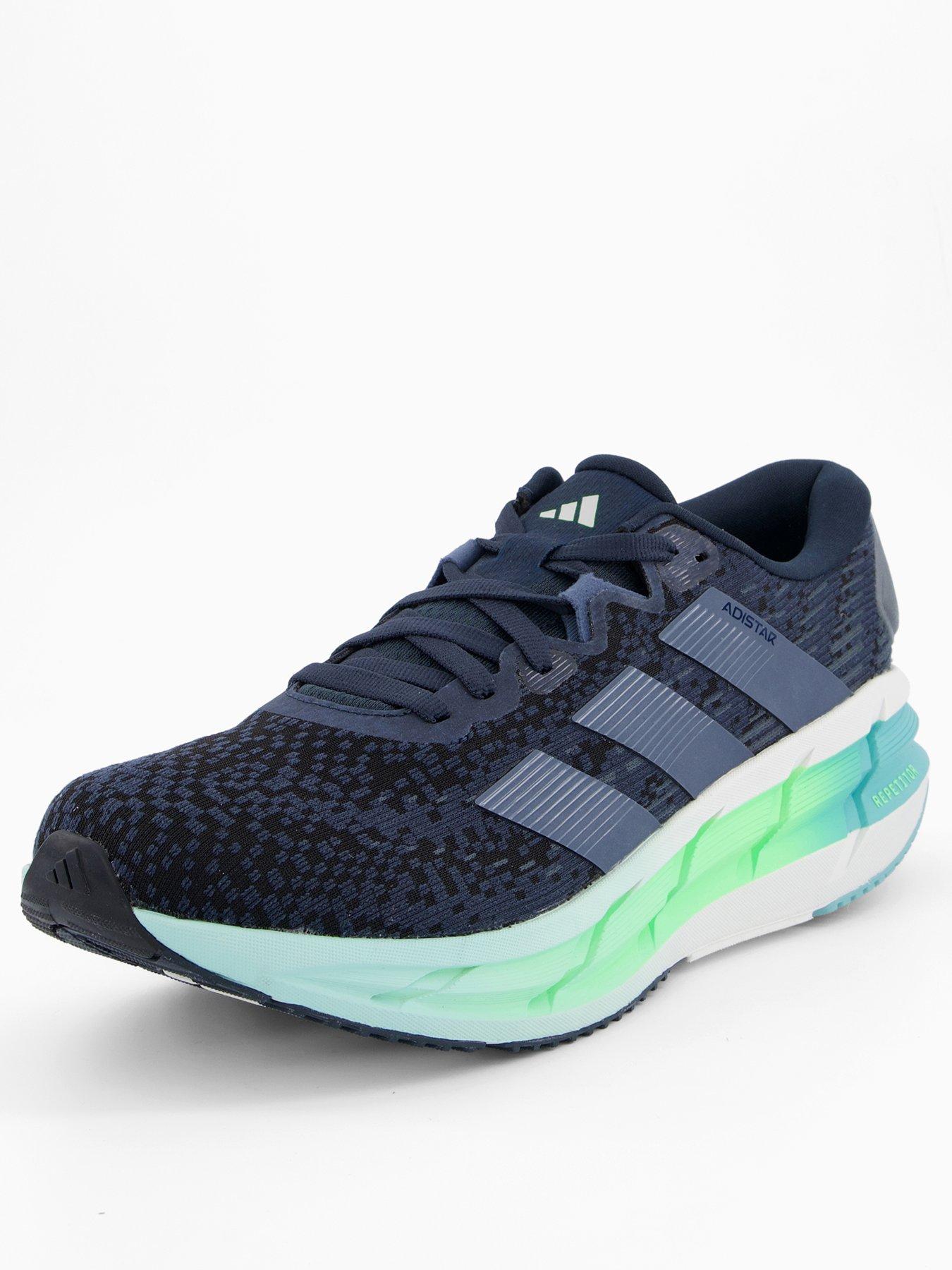 undefined Mens Running Adistar 4 Trainers - Navy