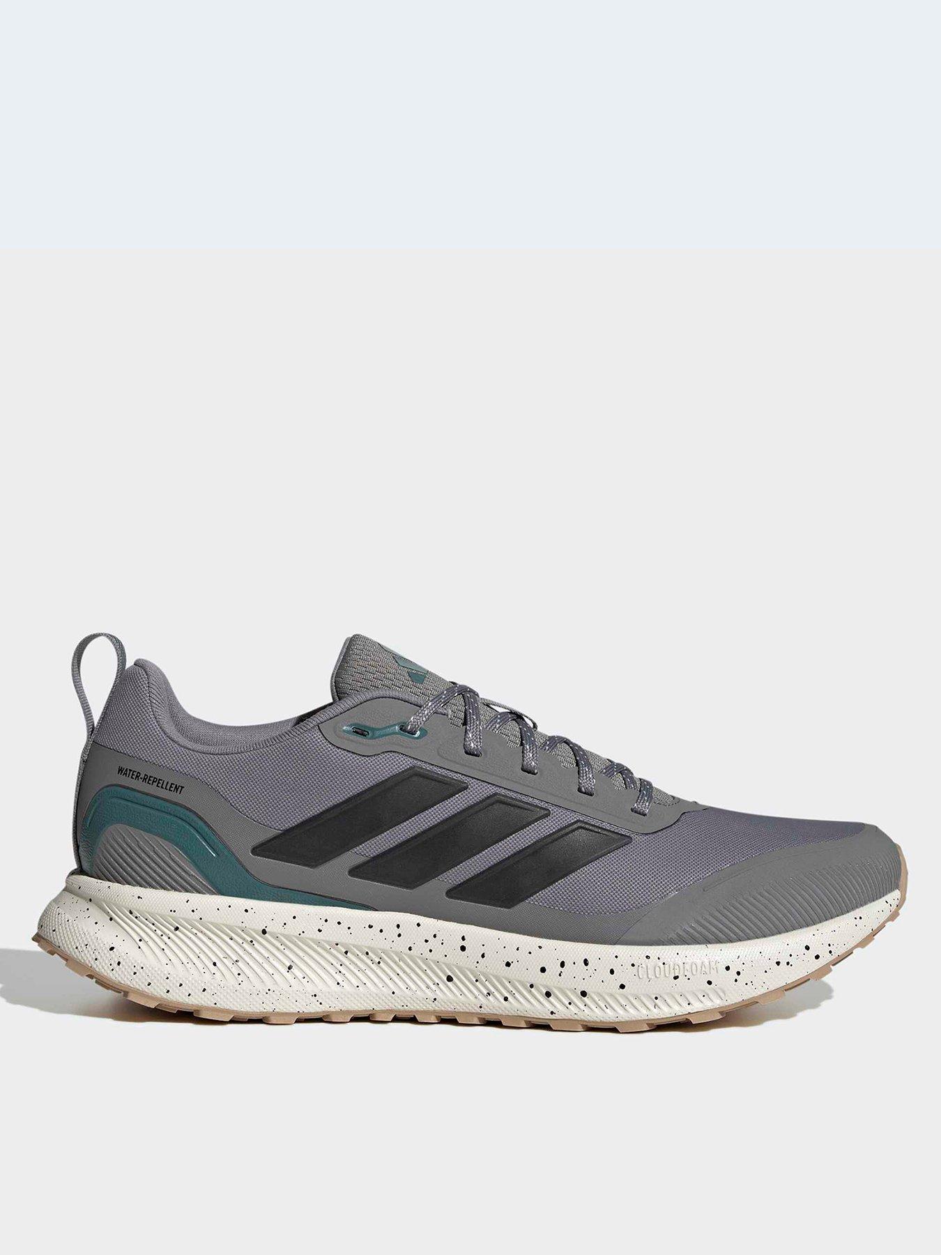  image of adidas-mens-trail-running-runfalcon-5-trainers-grey