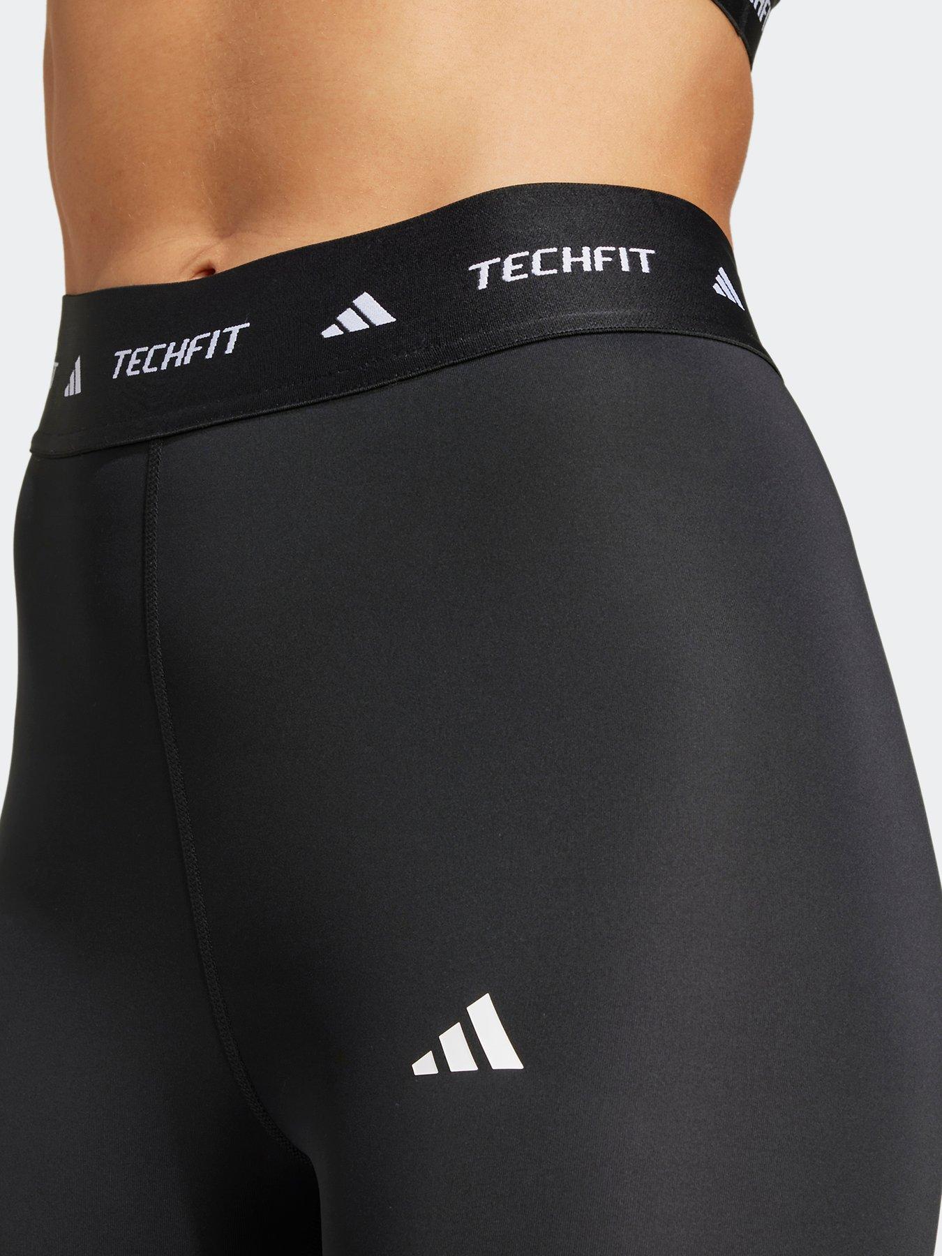  image of adidas-womens-training-tech-fit-78-tights-black