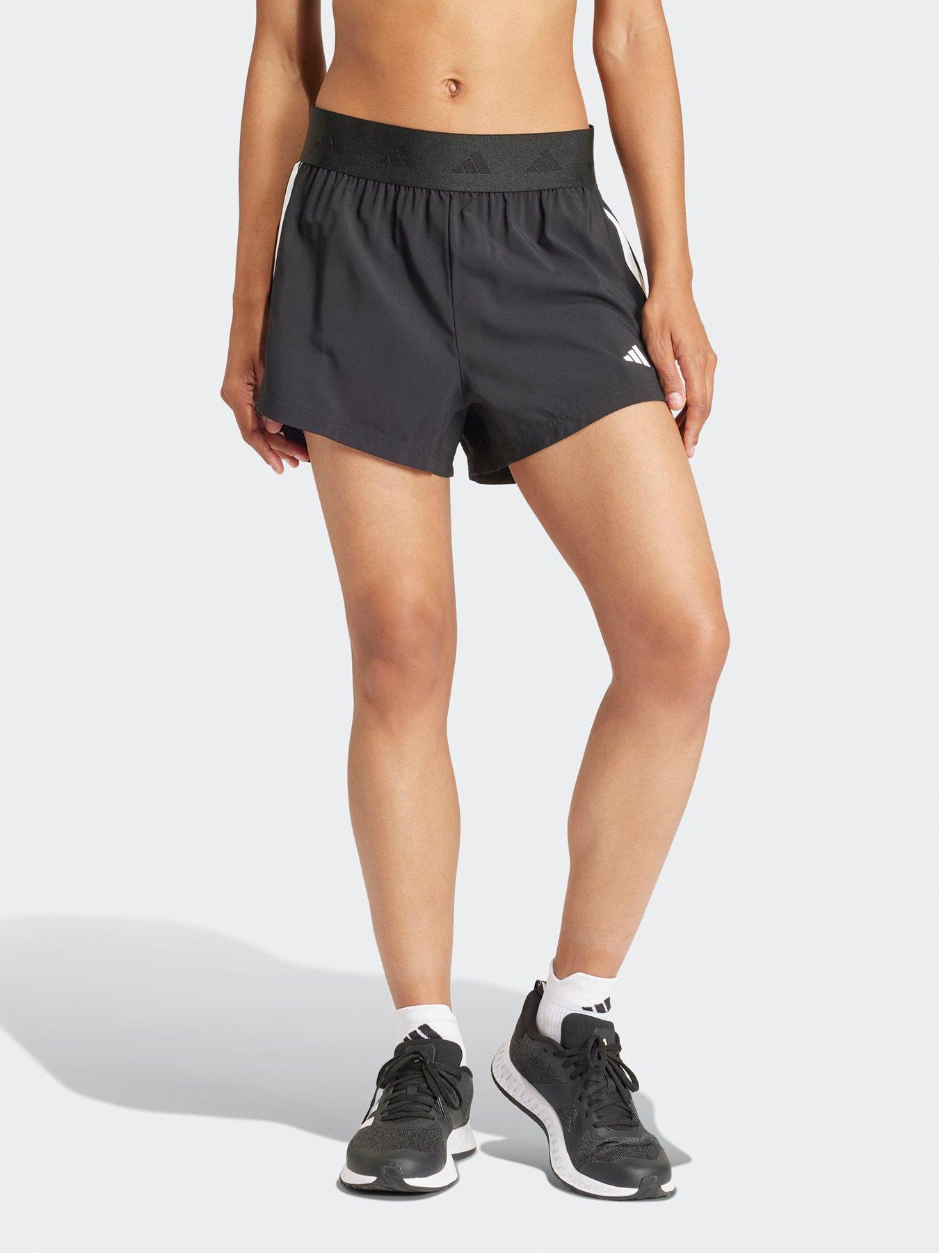 undefined Womens Training Hyperglam Woven Shorts - Black