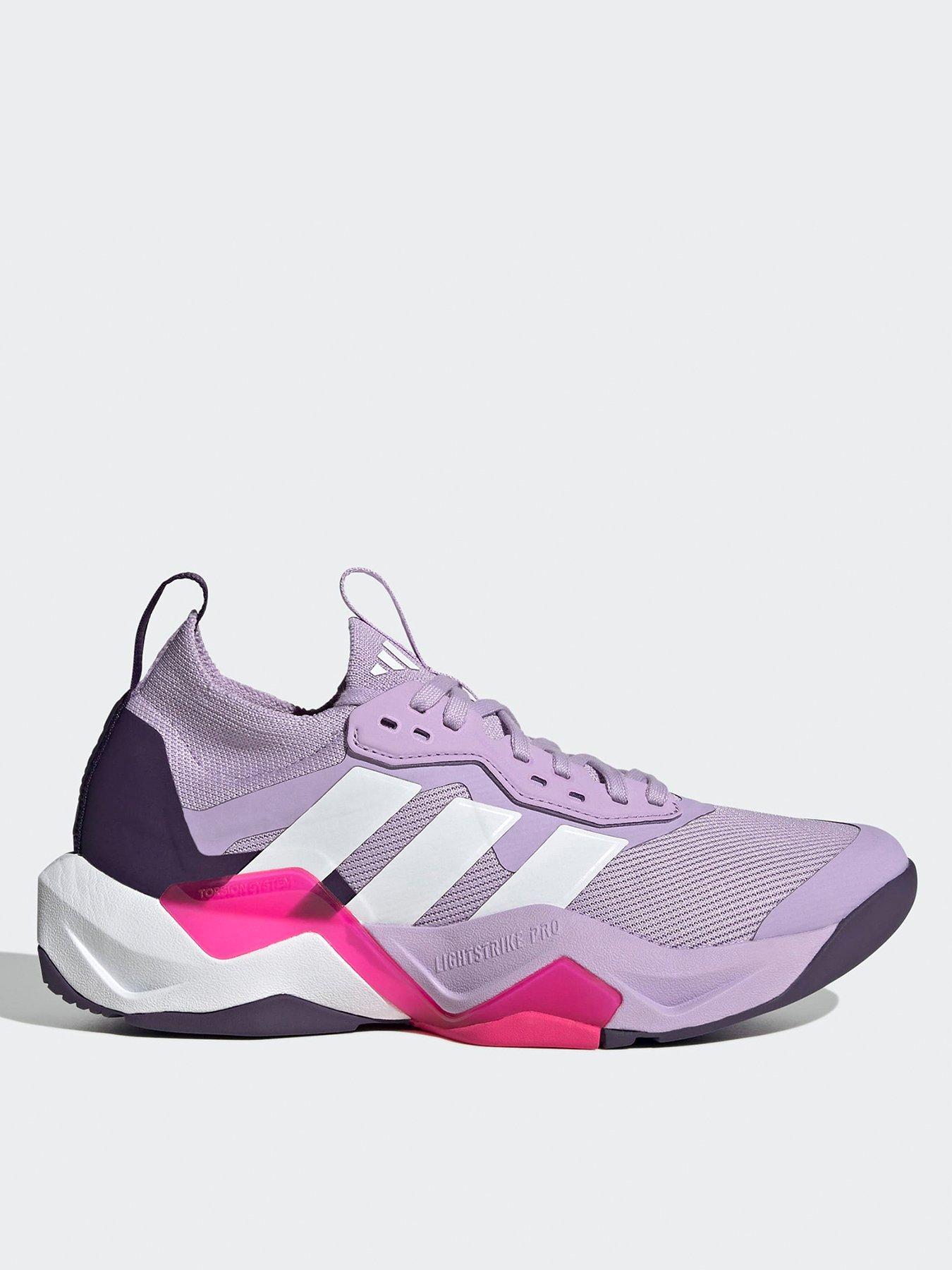 front image of adidas-womens-training-rapidmove-adv-2-trainers-purple
