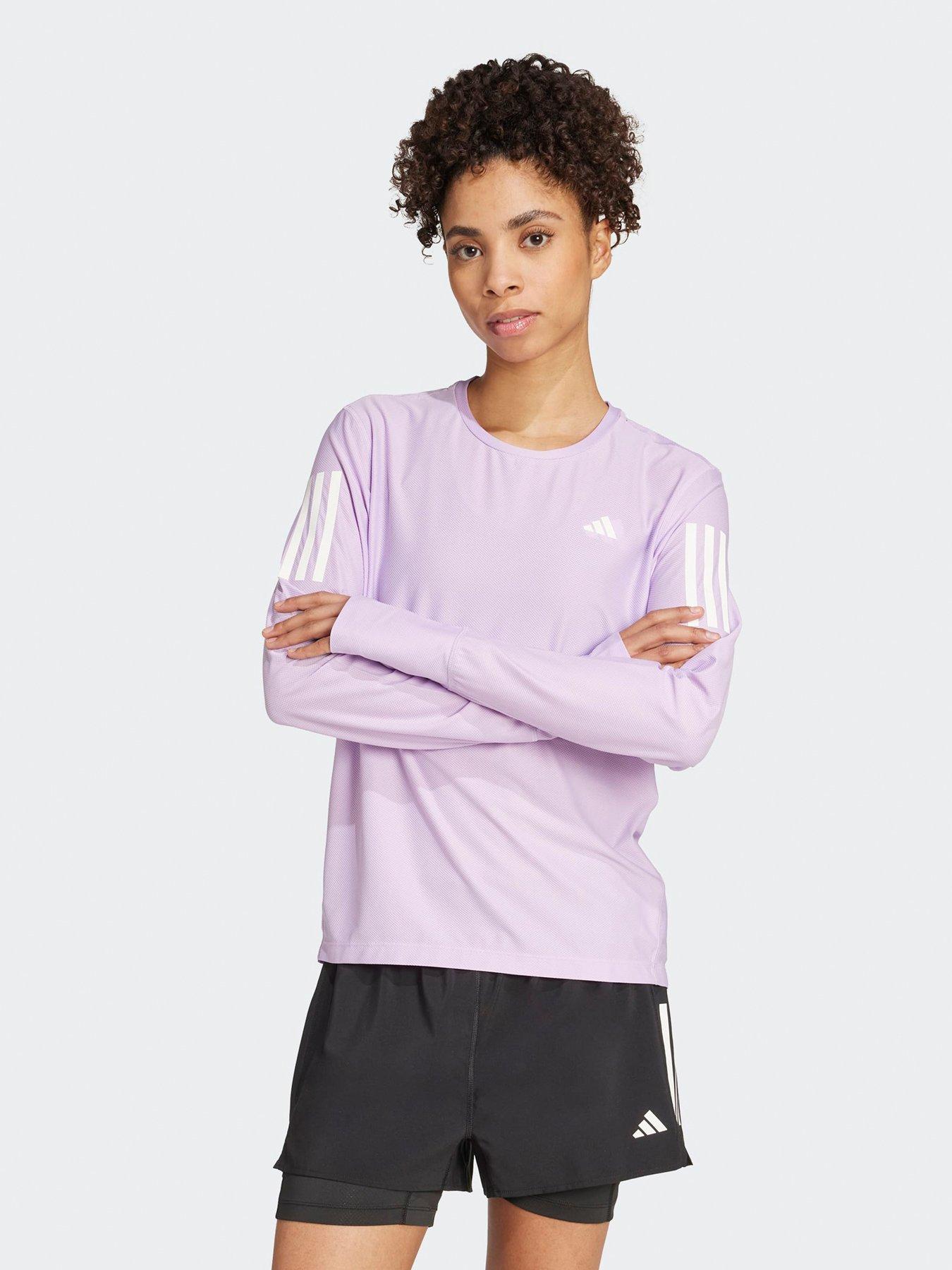 undefined Womens Running Own The Run Long Sleeve T-shirt - Purple