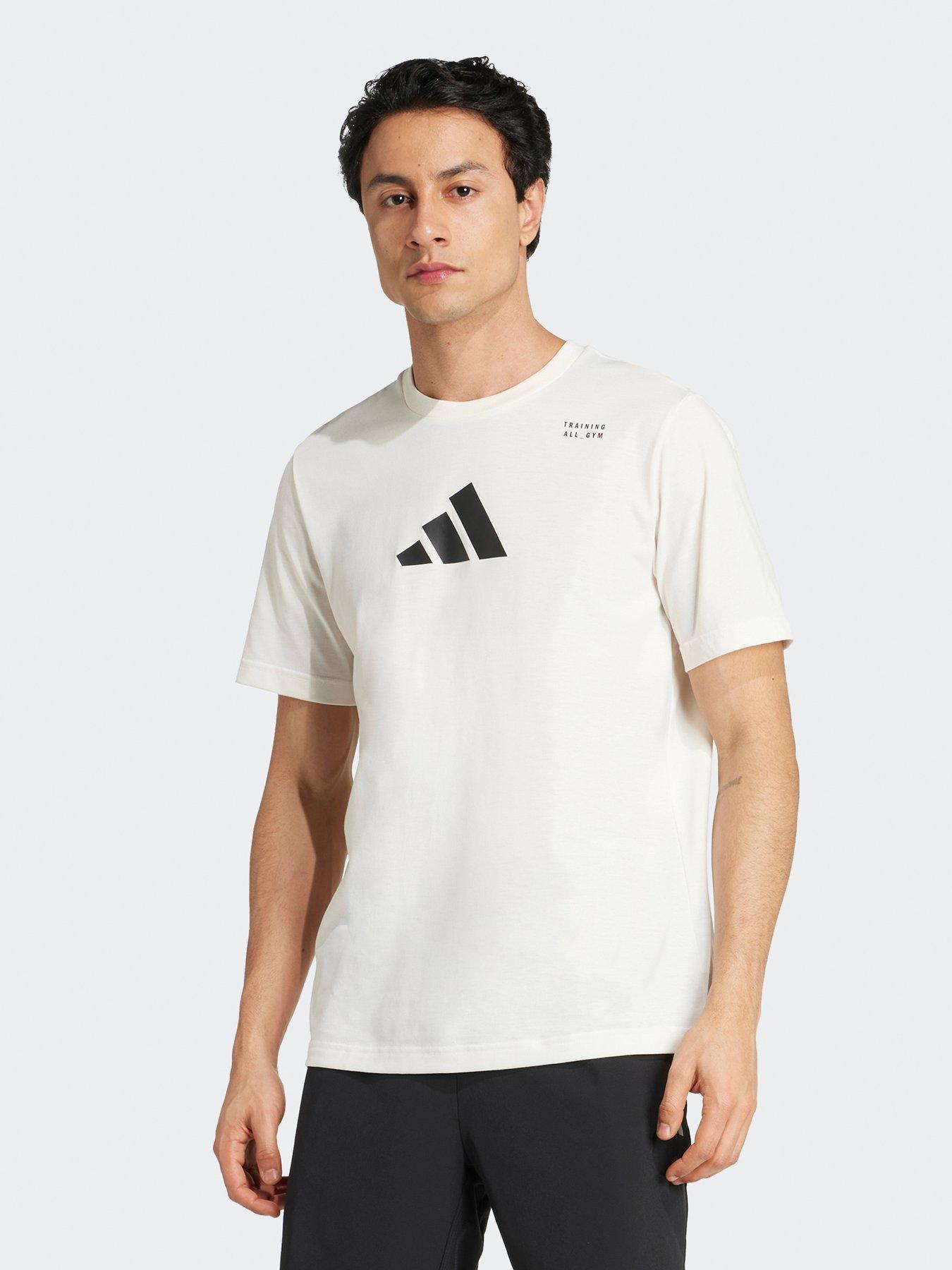 undefined Mens Training Graphic T-Shirt - White