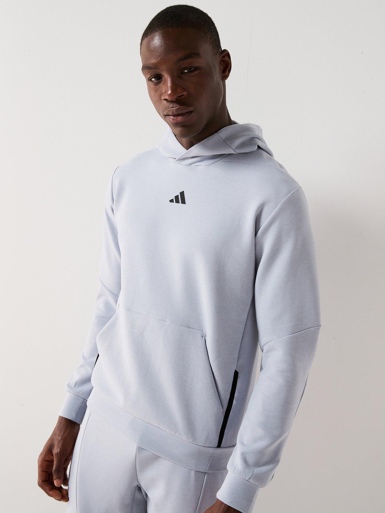 undefined Mens Training D4t Hoodie - Grey