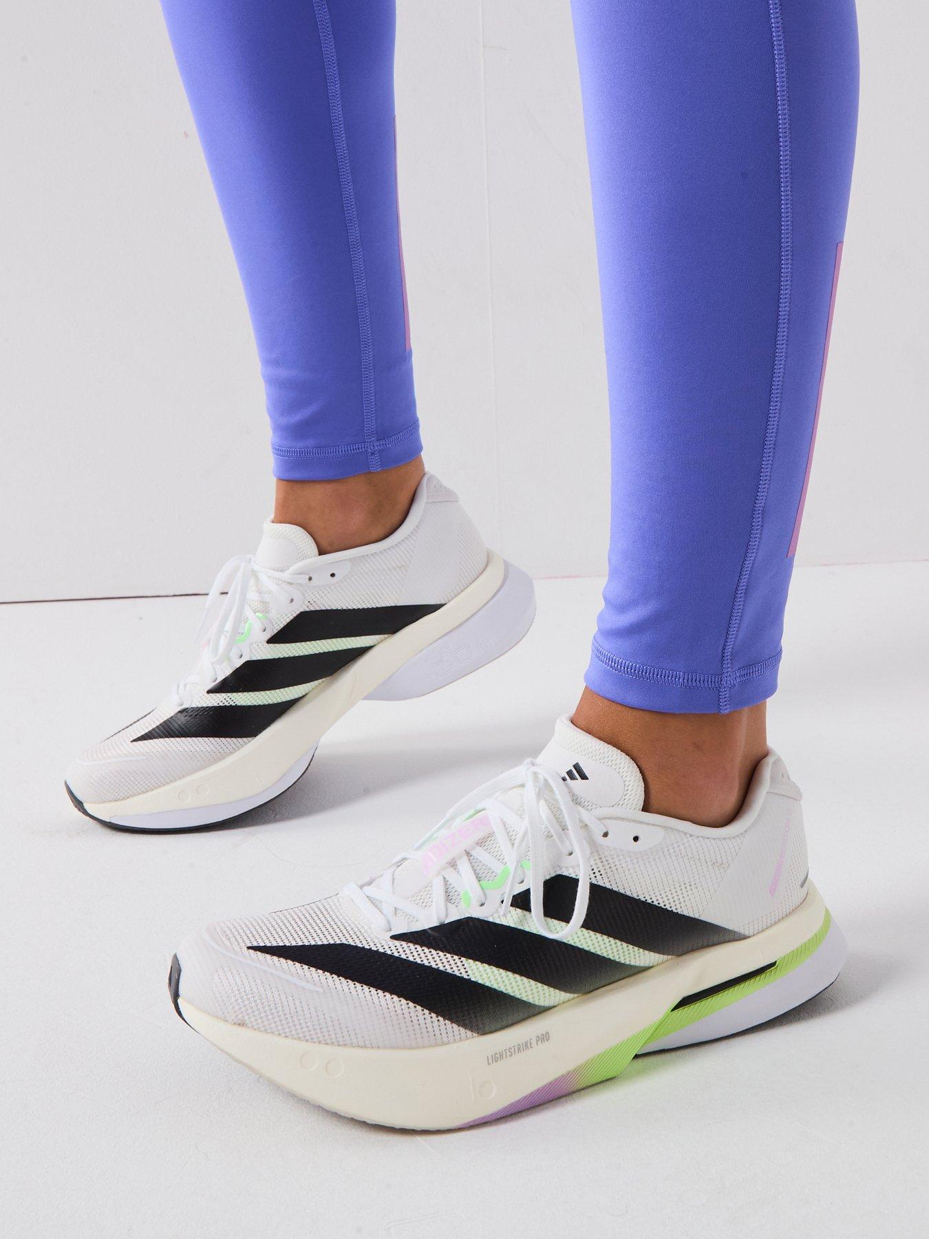 undefined Womens Running Adizero Boston 13 Trainers - White