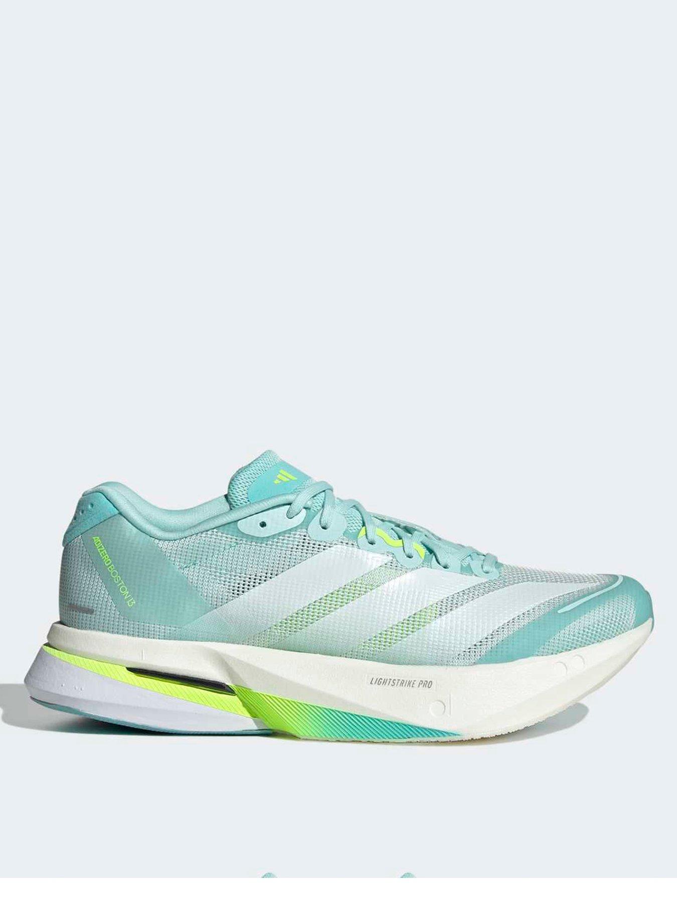 adidas Womens Running Adizero Boston 13 Trainers - Green