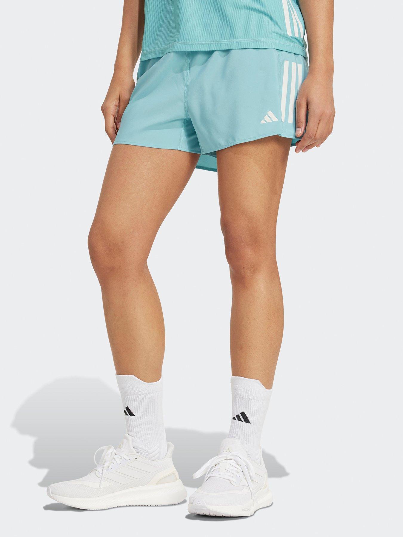 Image 1 of 5 of adidas Womens Running Own The Run Shorts - Green