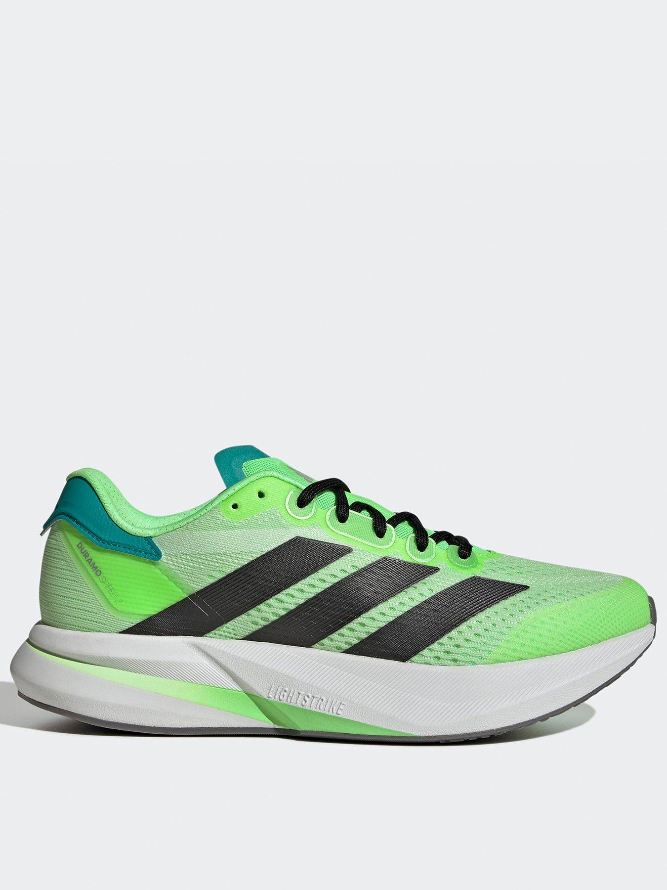 front image of adidas-mens-running-duramo-speed-2-trainers-green