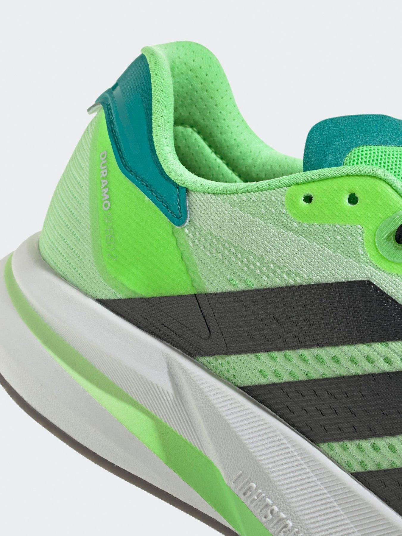  image of adidas-mens-running-duramo-speed-2-trainers-green