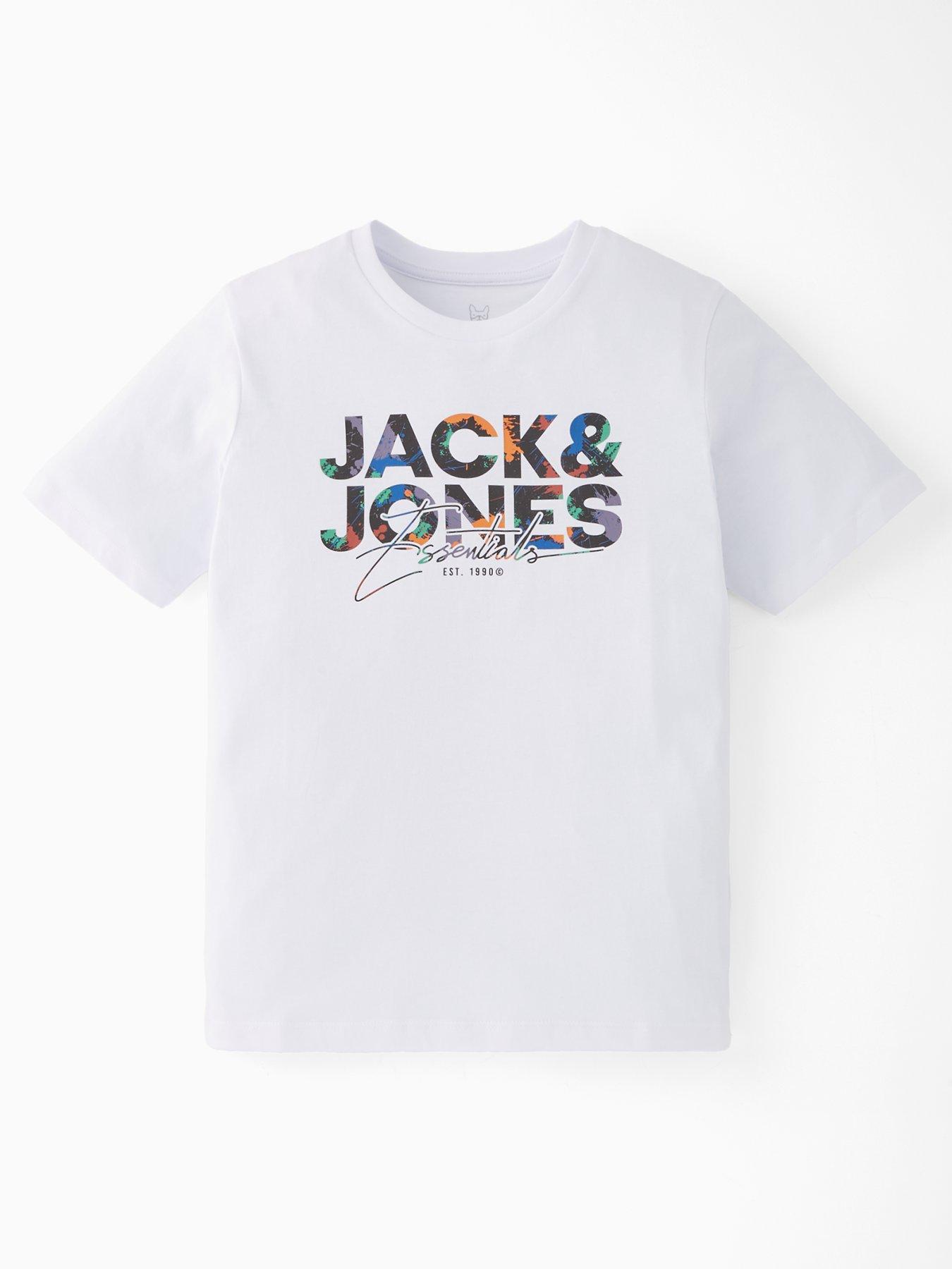 undefined Boys Short Sleeve T-Shirt - White