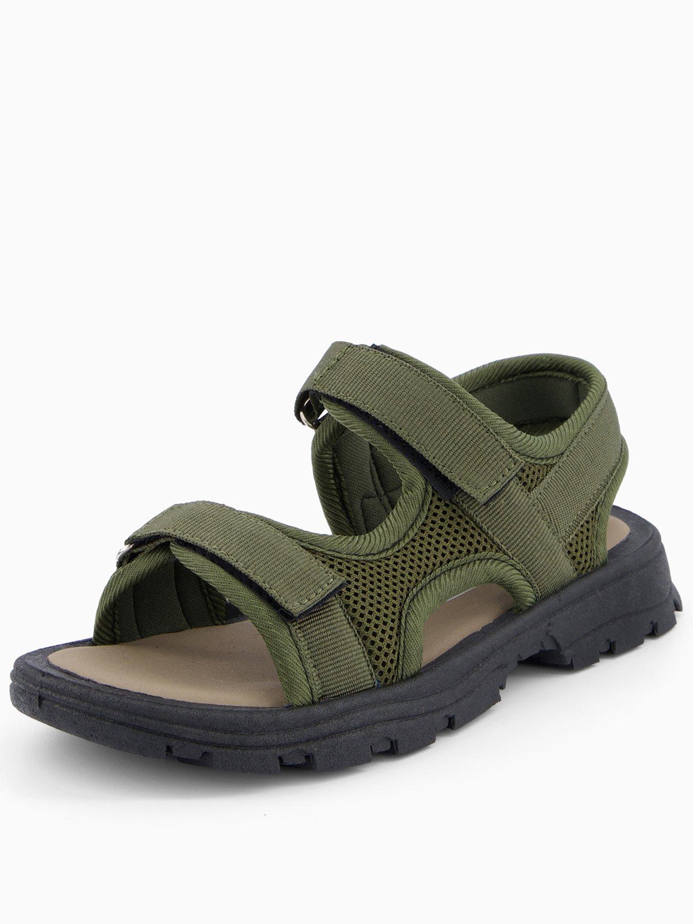 The Very Collection Trekker Sandals - Khaki