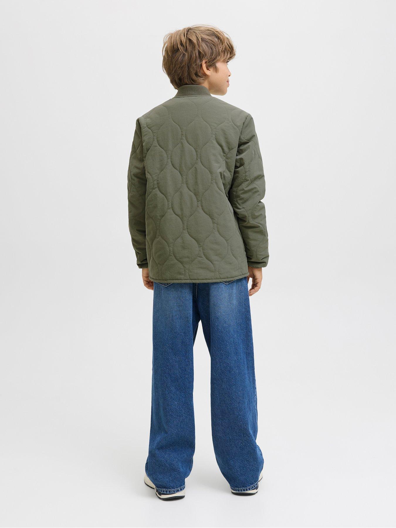  image of jack-jones-junior-boys-hero-liner-jacket-nbsp--khaki