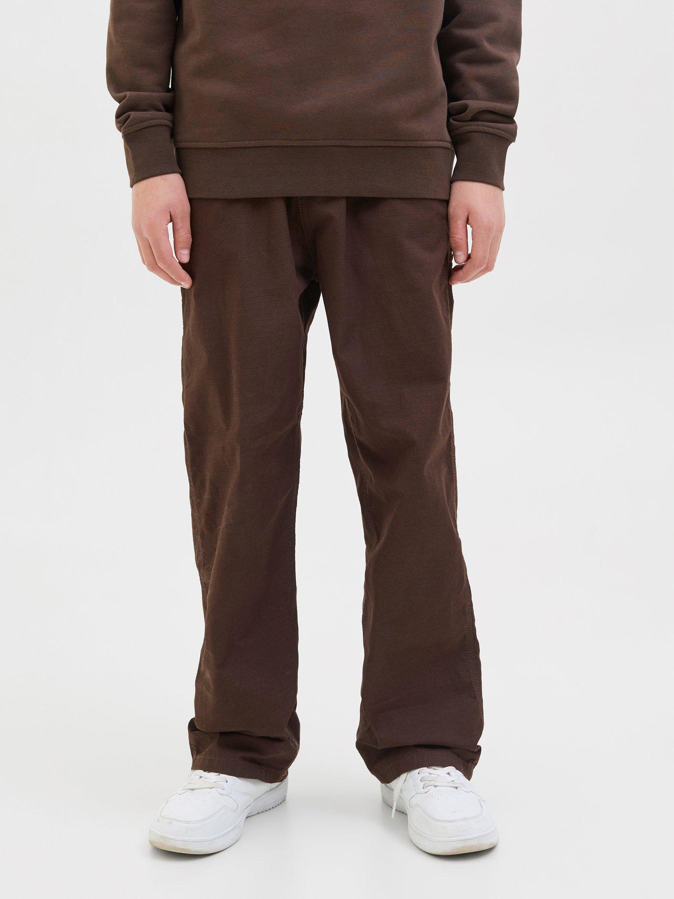 undefined Boys Alex Andre Carpenter Trousers - Brown