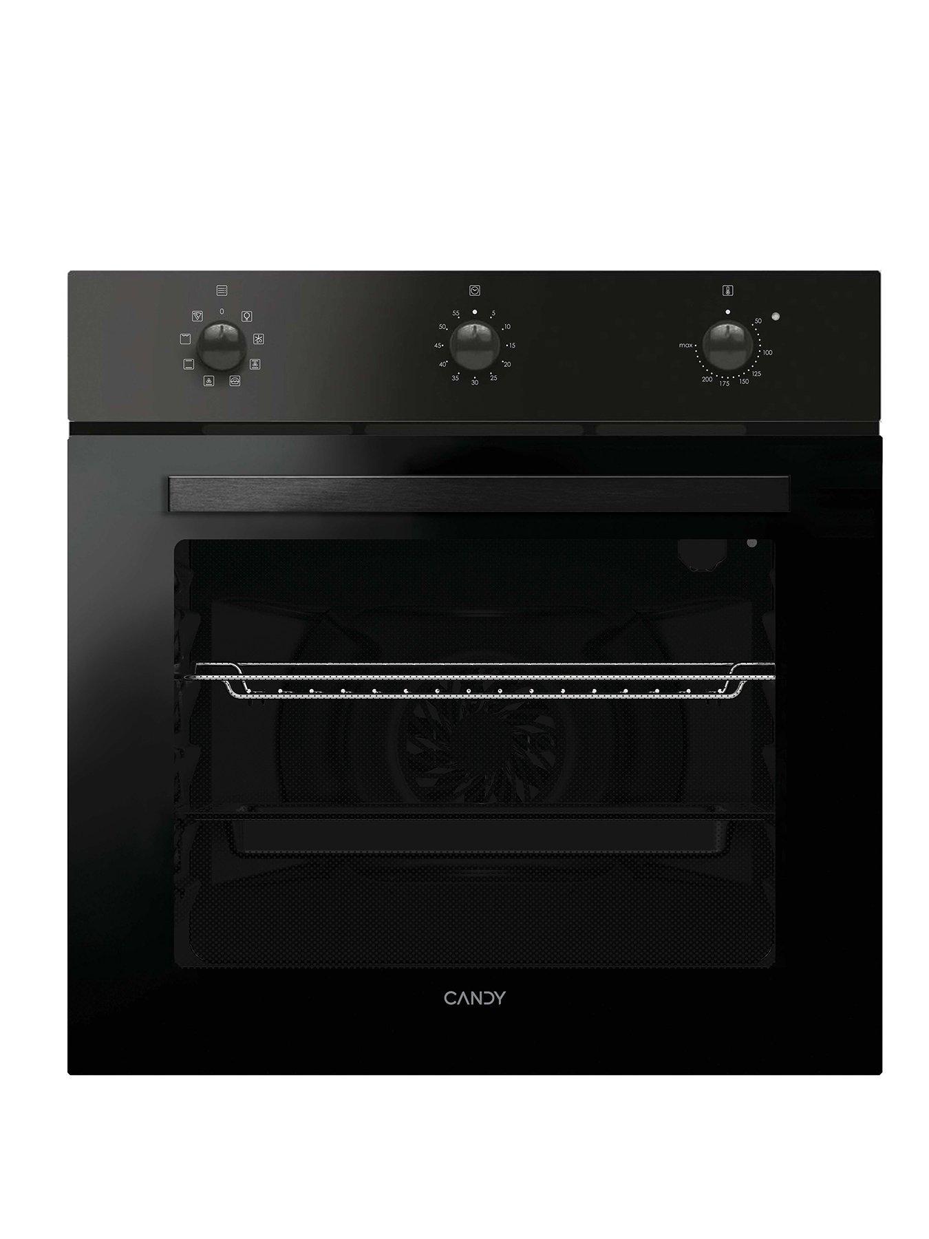 undefined F MCIDC N602/CA Built-In, Electric, Multifunctional Oven, 65L Capacity, A+ Rated - Black