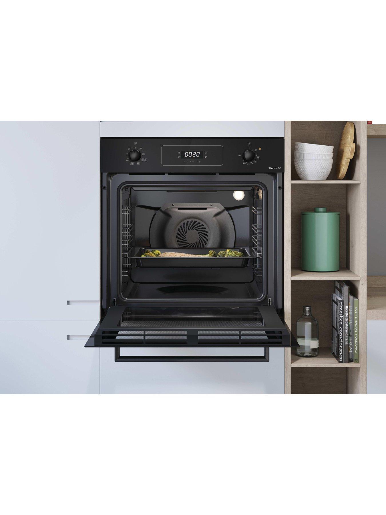 image of candy-f-idc-n9b5-l-built-in-electric-multifunctional-oven-70l-capacitynbspa-rated-black