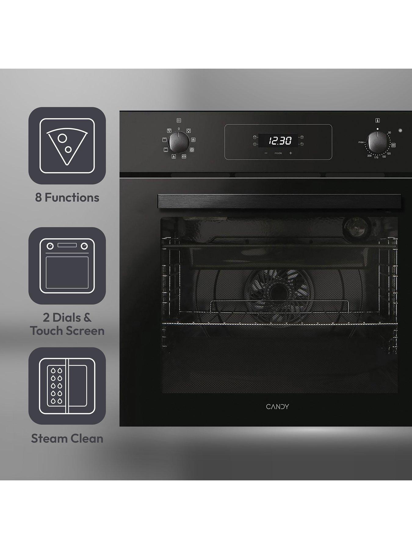  image of candy-f-cm955nrl-c-built-in-electric-multifunctional-oven-70l-capacitynbspa-rated-stainless-steel