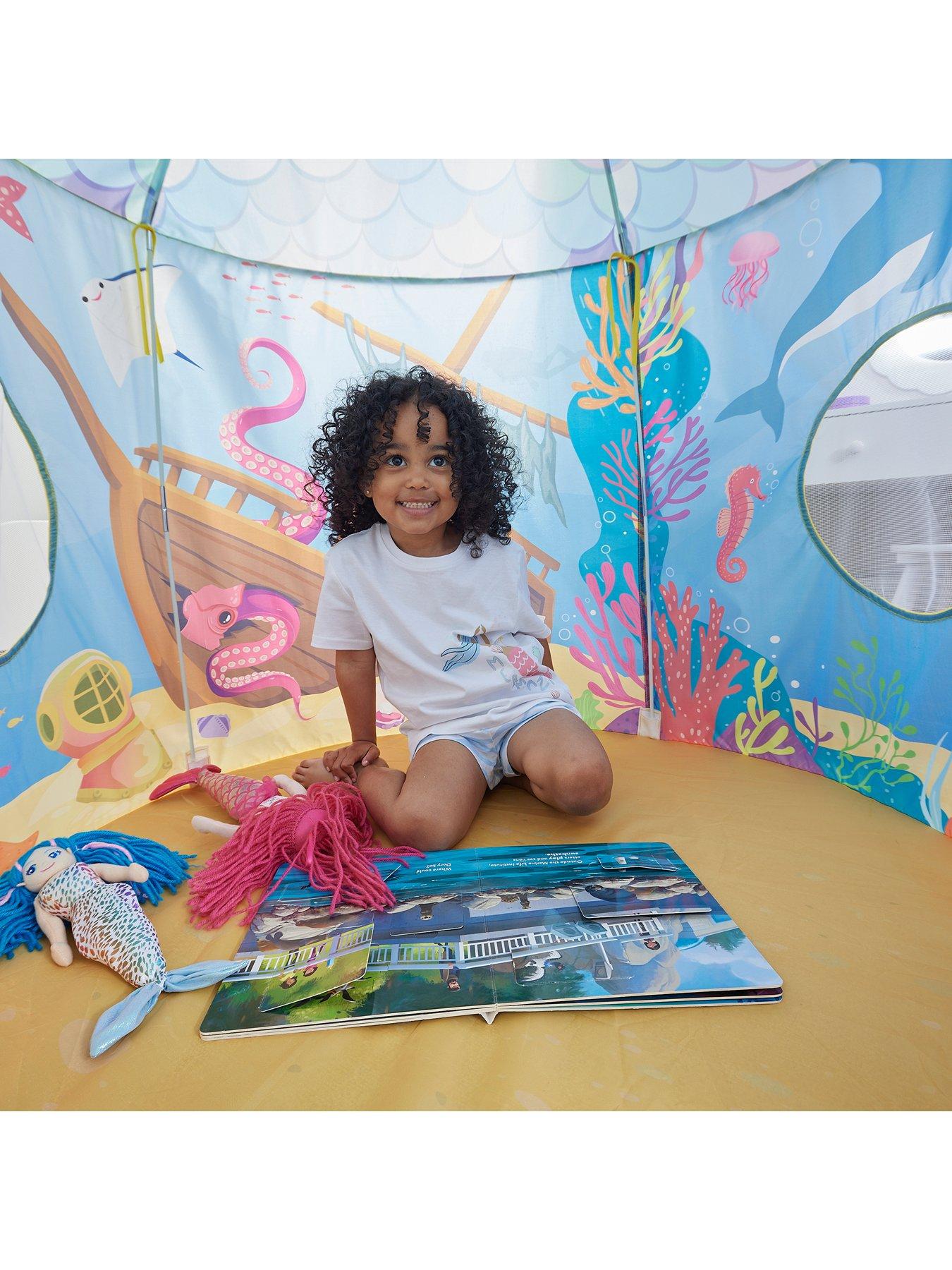 Image 5 of 7 of Liberty House Kids Mermaid Play Tent
