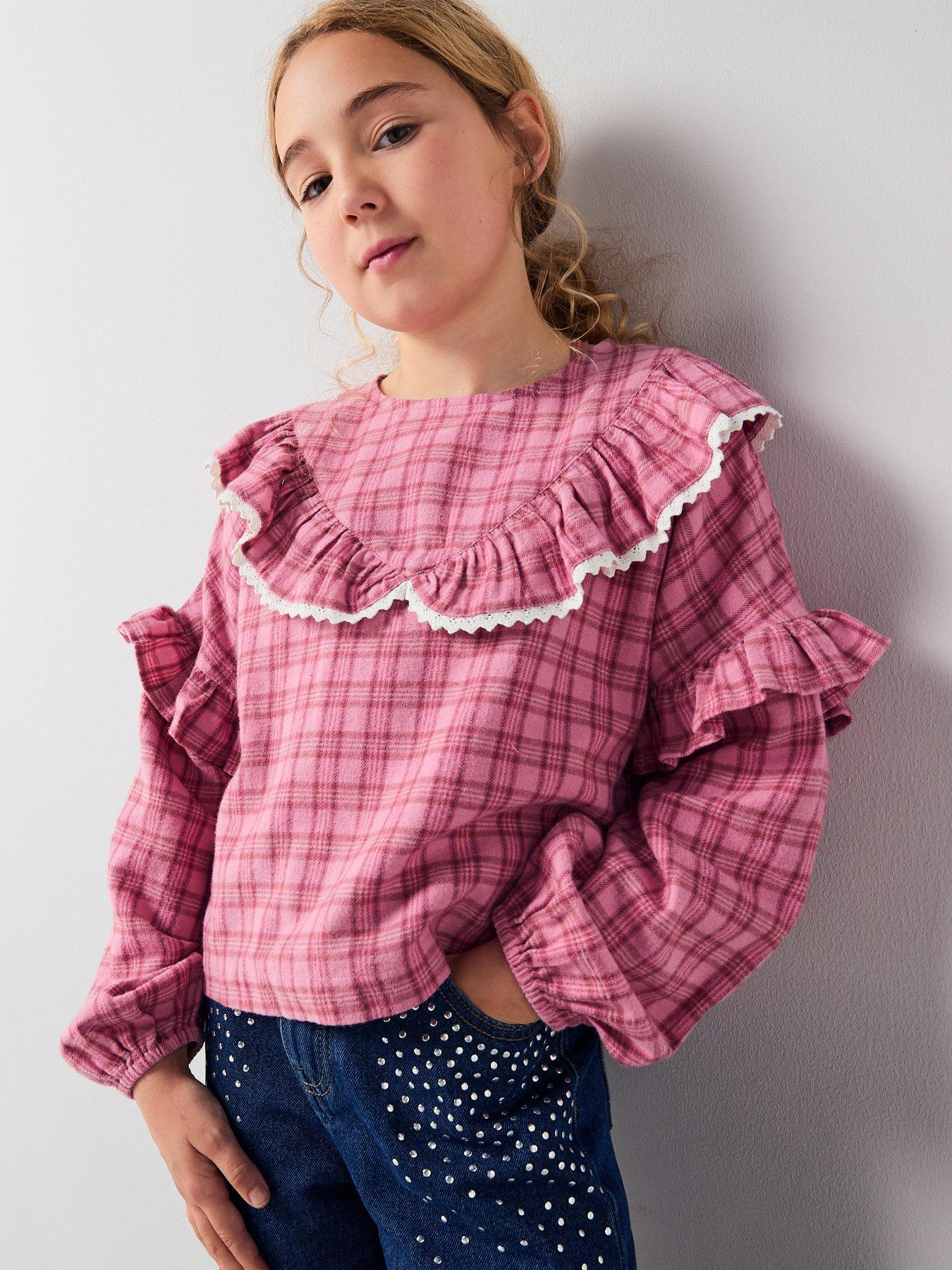 the-very-collection-girls-check-shirt-print