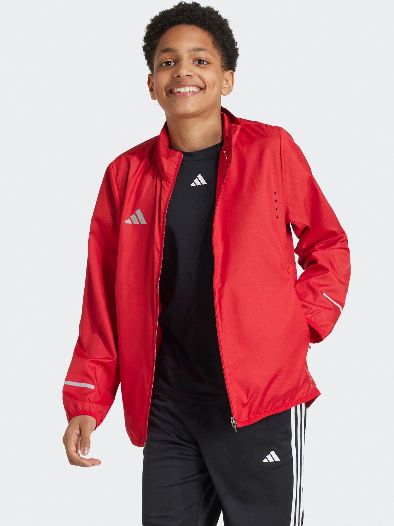 adidas Sportswear Junior Boys Jacket - Red