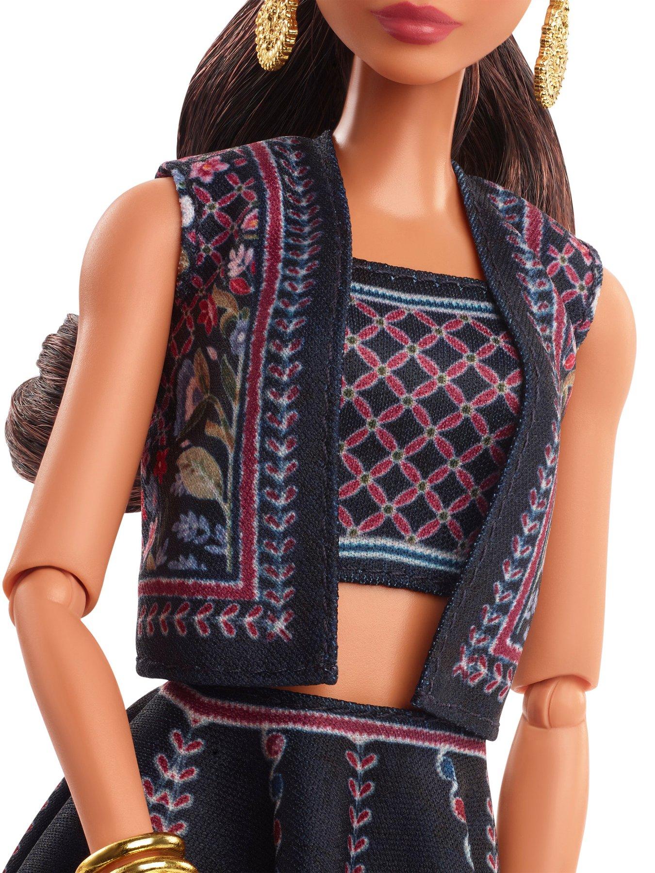  image of barbie-signature-diwali-doll-by-anita-dongre-wearing-festival-of-lights-look-holiday-collectible