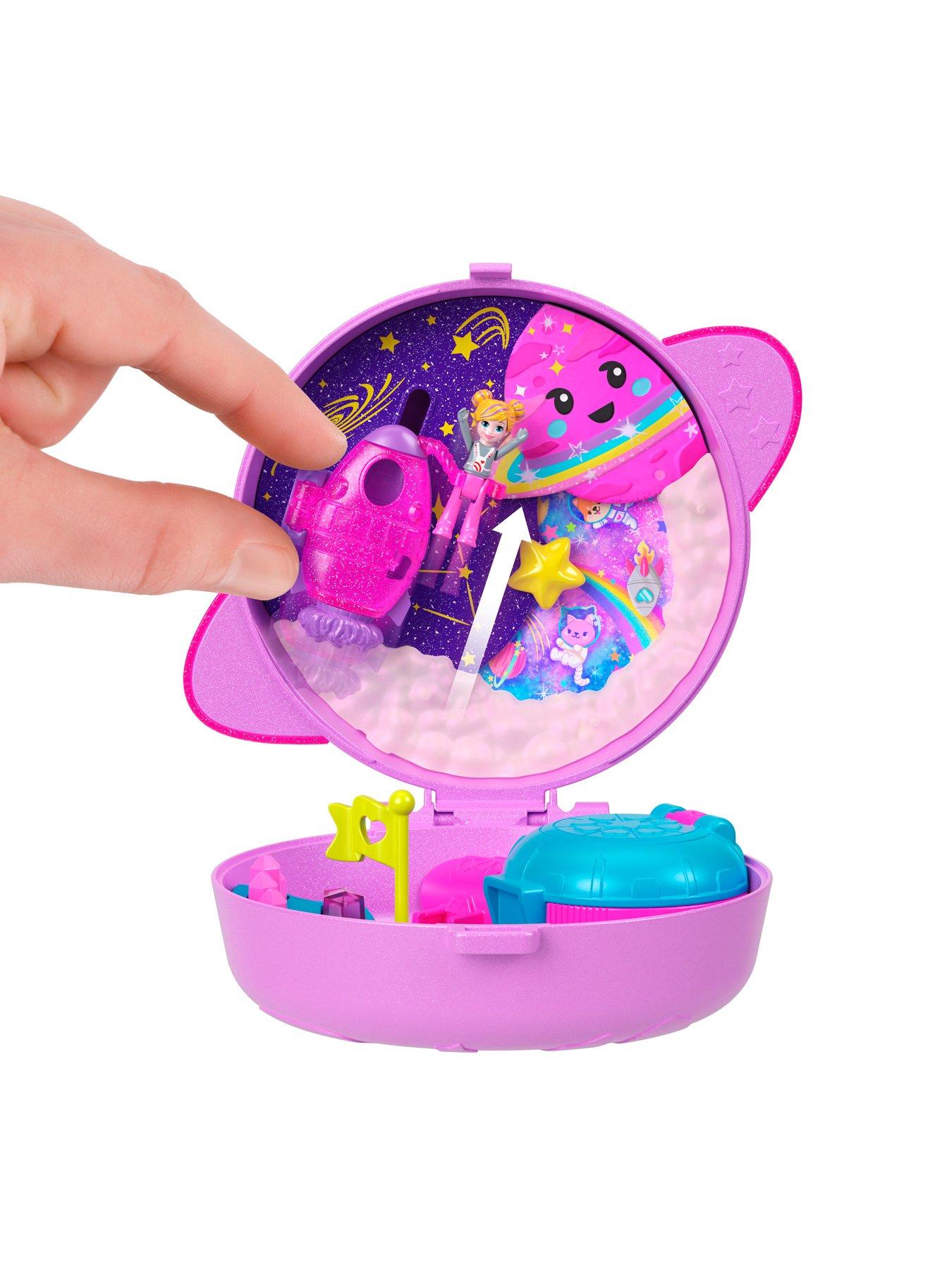  image of polly-pocket-polly-pocket-planet-polly-compact-playset-with-1-micro-doll-and-pet-puppy-travel-toy-with-themed-accessories