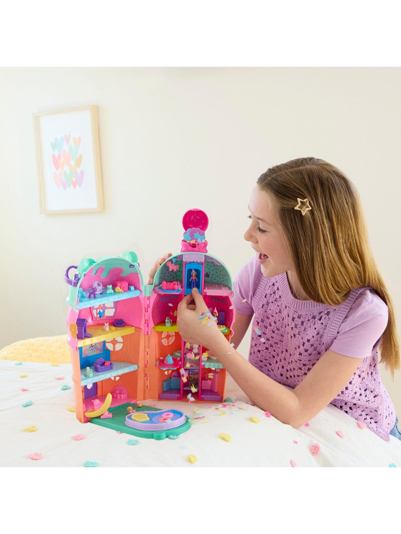 stillFront image of polly-pocket-dolls-and-playset-gelato-house-with-elevator-ice-cream-theme-with-25-accessories-including-furniture-and-pets