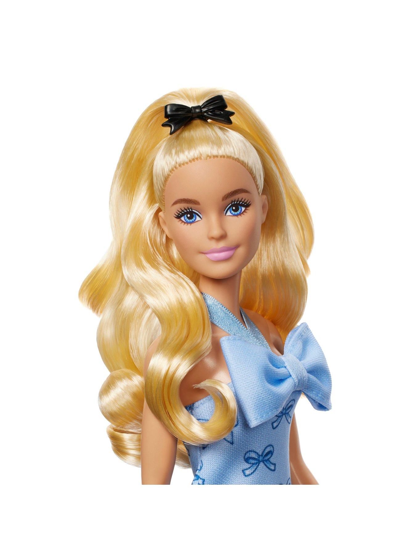 barbie blue collared dress Barbie Doll - Frills & Fantasy Barbie 1988 (mattel) - Special Wal-mart  Limited Edition