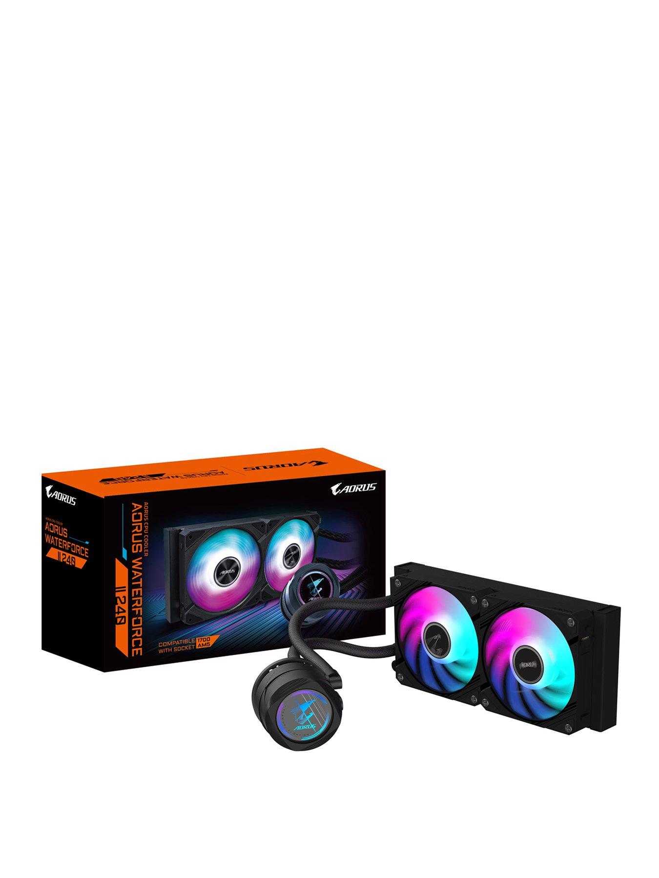  image of gigabyte-aorus-waterforce-ii-240-mm-cpu-cooler