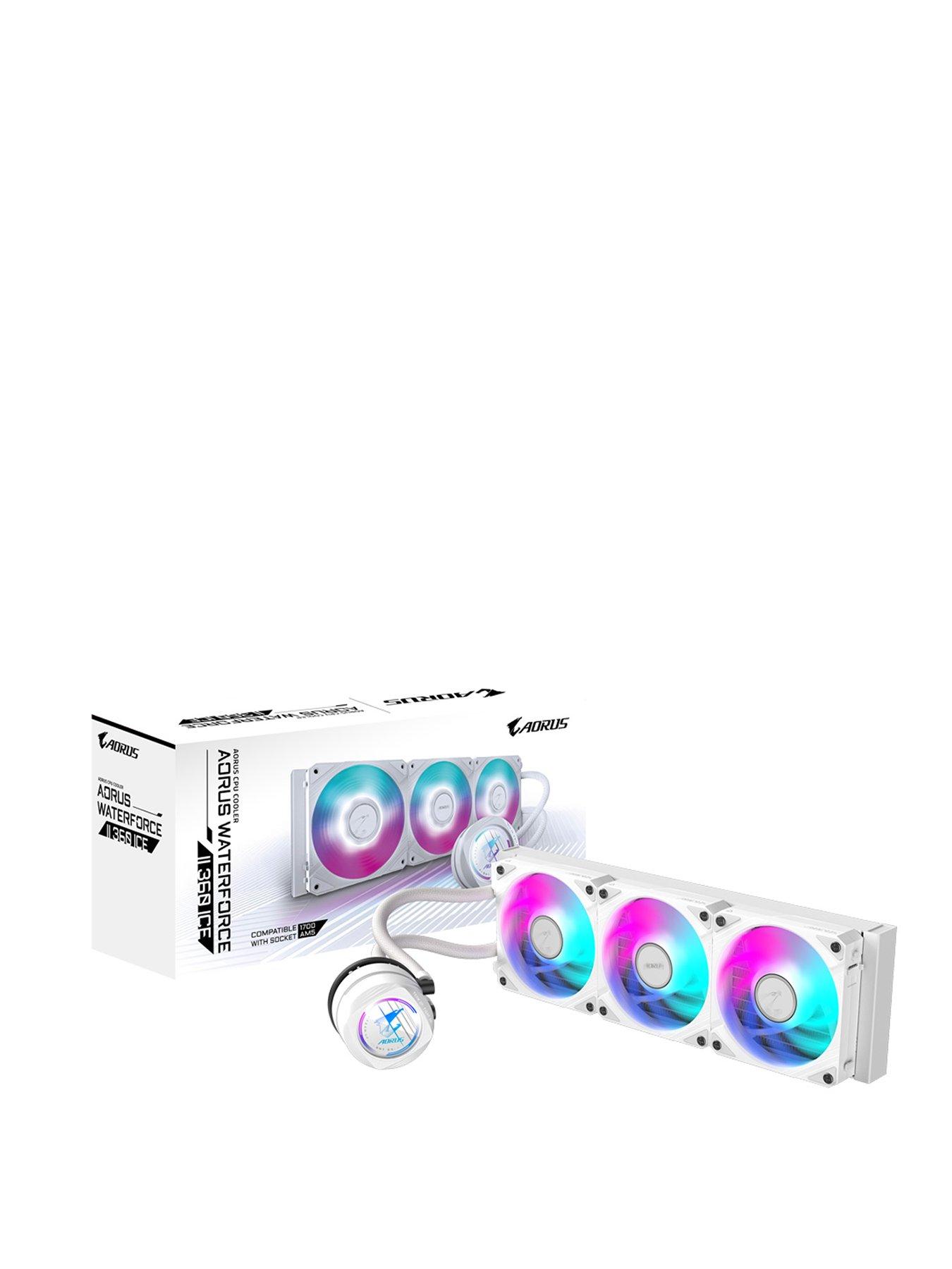 Image 1 of 7 of GIGABYTE Aorus Waterforce II Ice 360 mm CPU Cooler