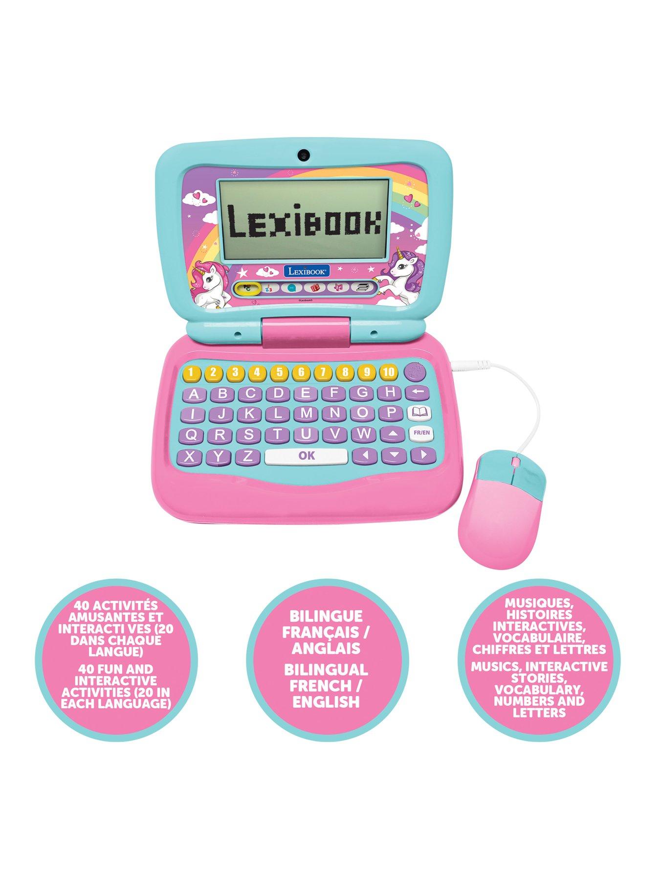 Image 2 of 7 of Unicorn Bilingual Educational laptop