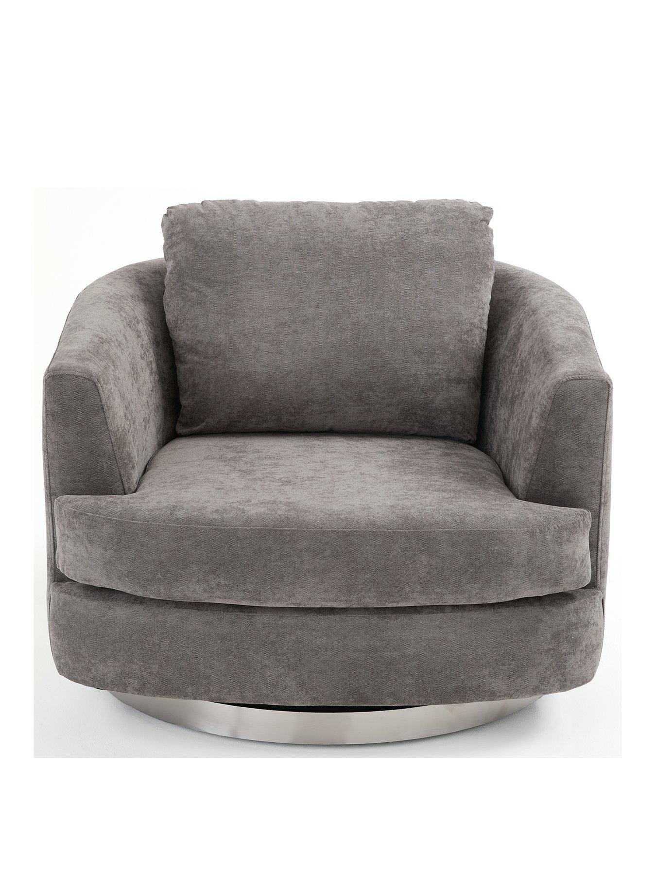 Image 2 of 7 of Very Home Devine Fabric Swivel Chair