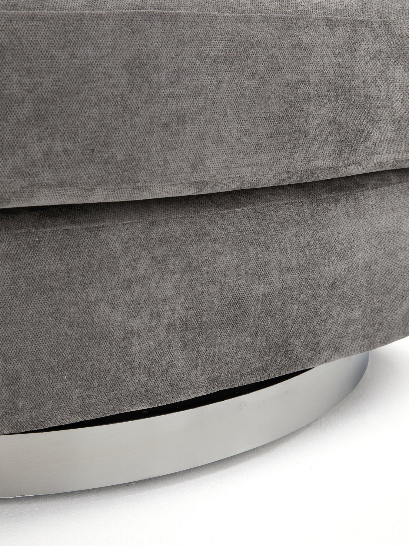  image of very-home-devine-fabric-swivel-chairnbsp--made-to-order-in-the-uk