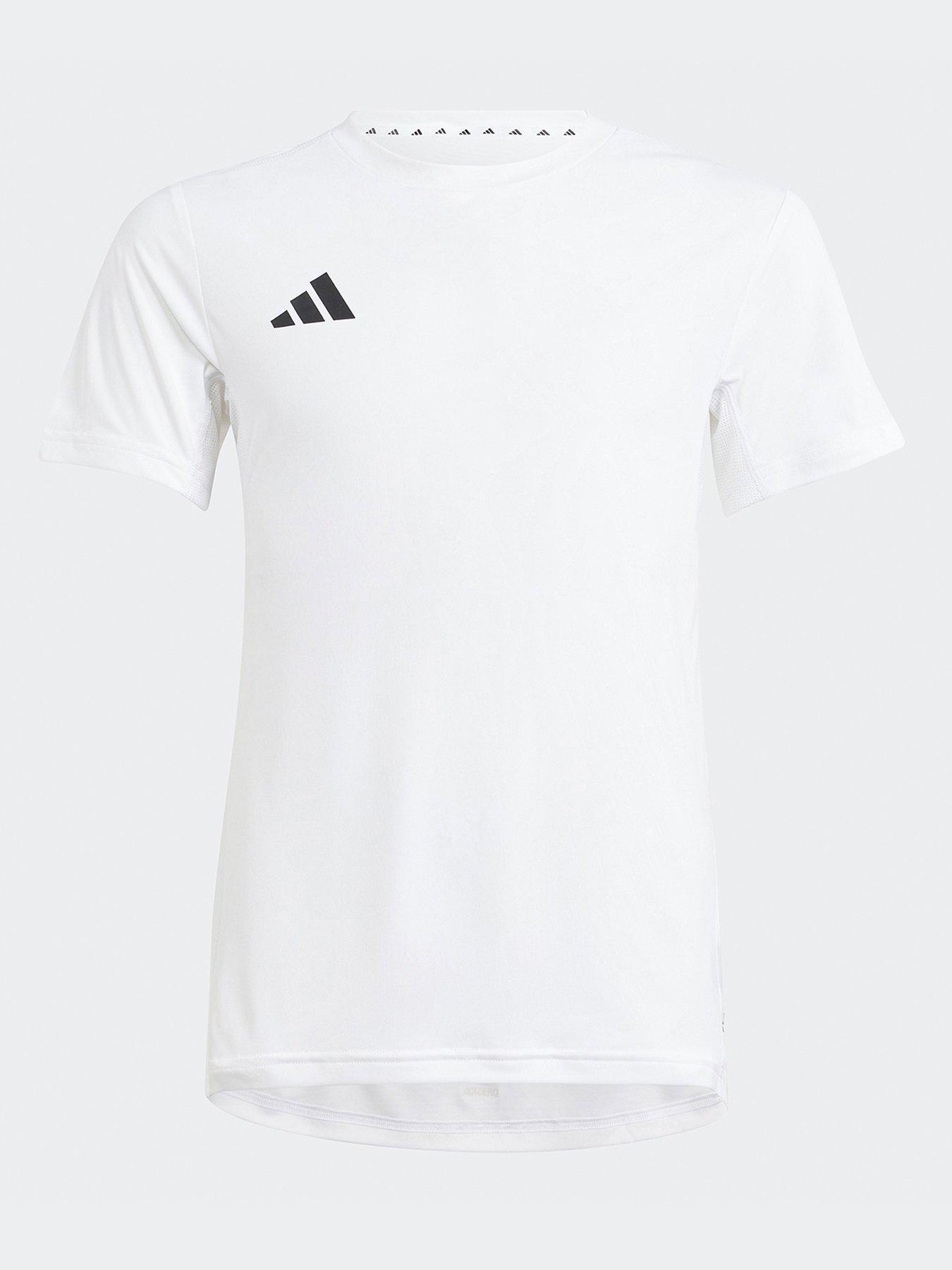 adidas Unisex Junior Running Team T-Shirt - White