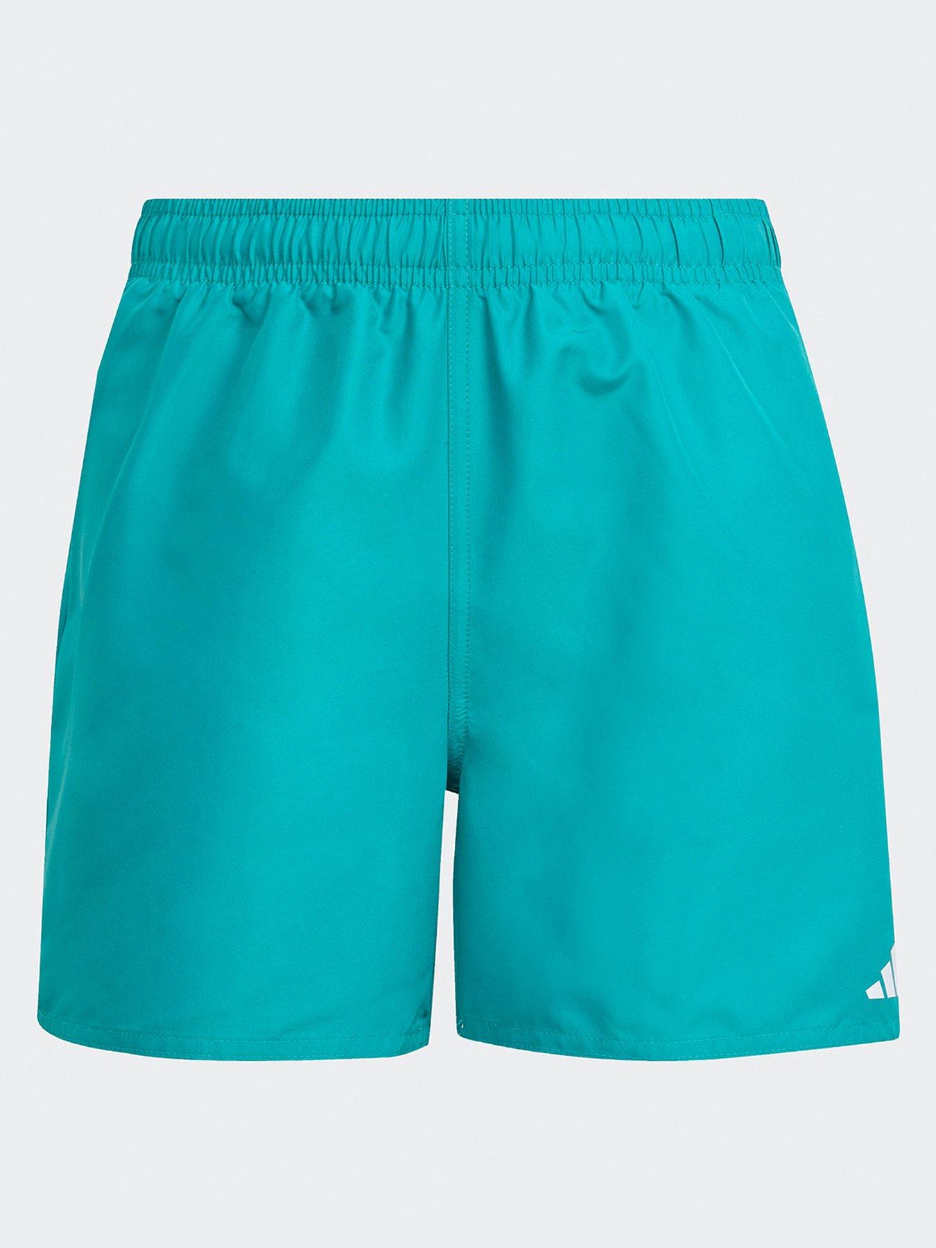 undefined Boy's Solid Swim Shorts - Green