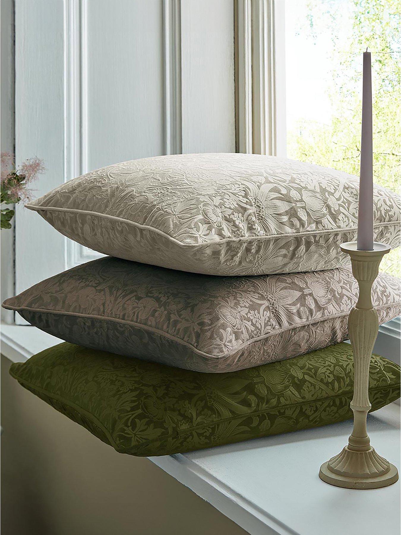 william-morris-at-home-strawberry-thief-embossed-cushion-in-porcini