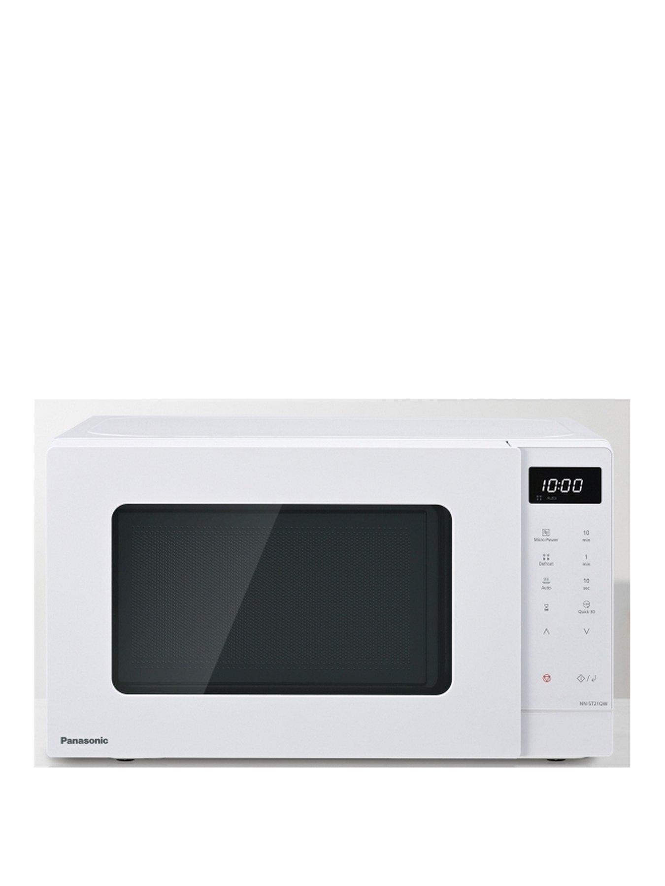 Panasonic NN-ST21QWBPQ - 20L Solo Microwave in white